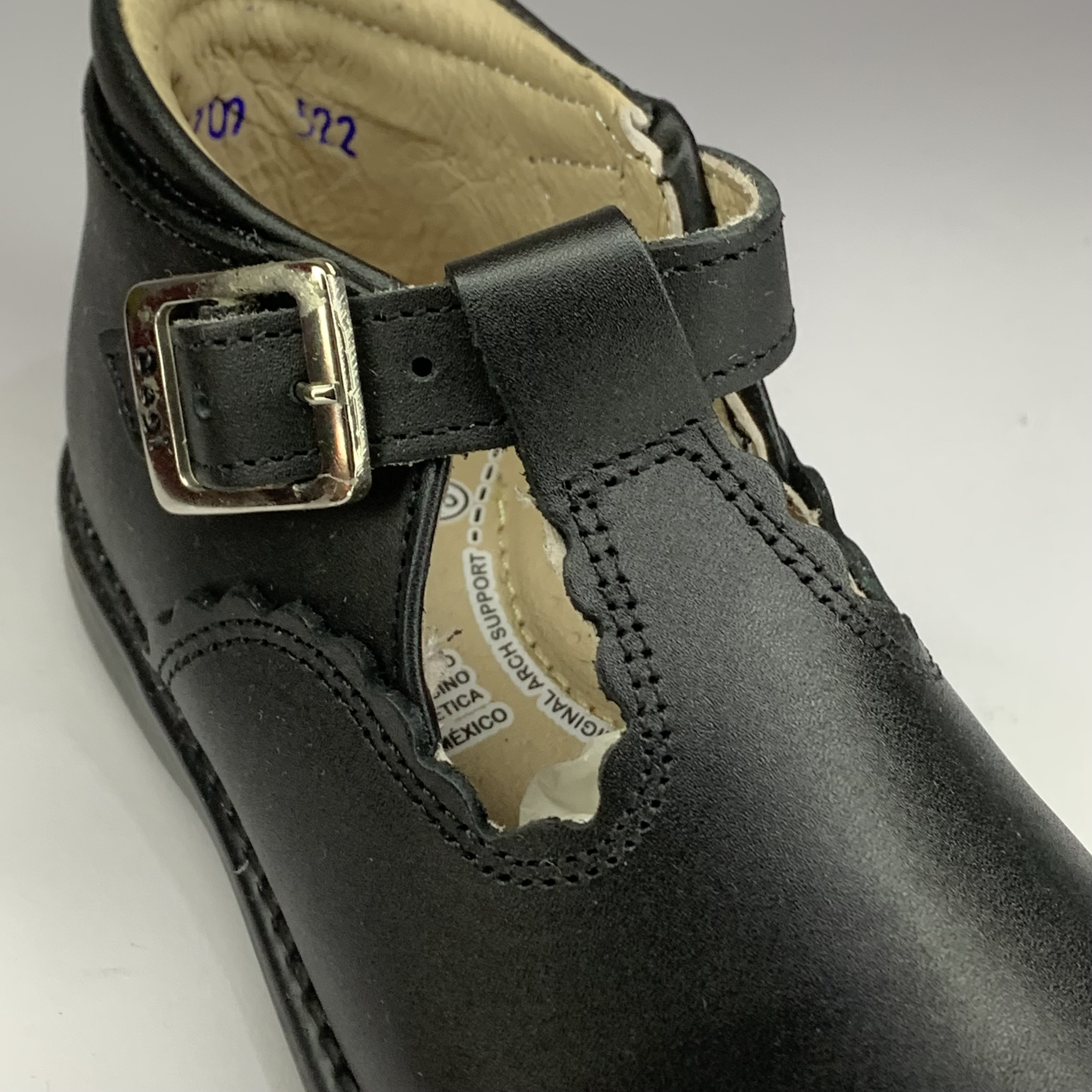 Zapato piel negro DOGI