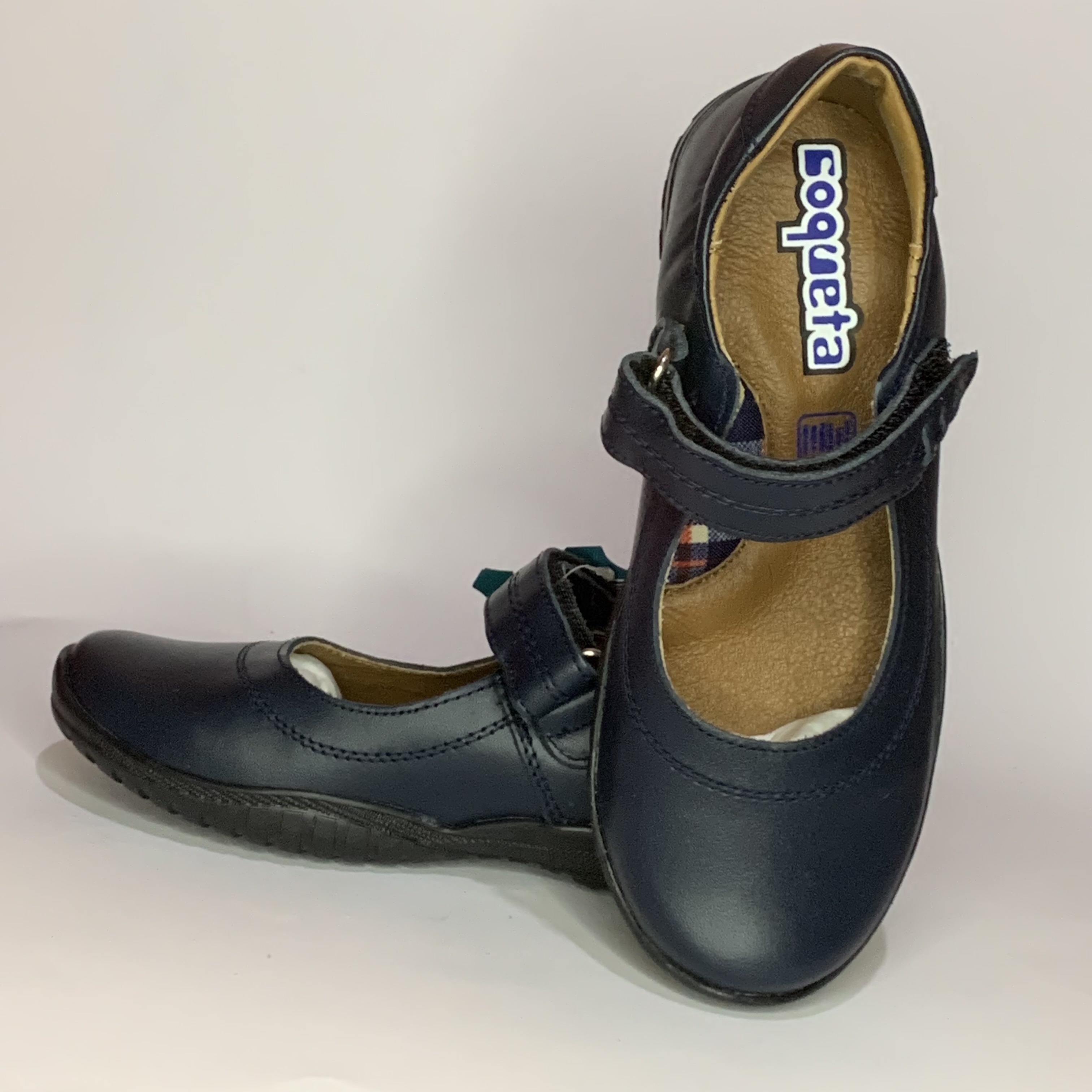 Zapatos escolares Azul marino COQUETA