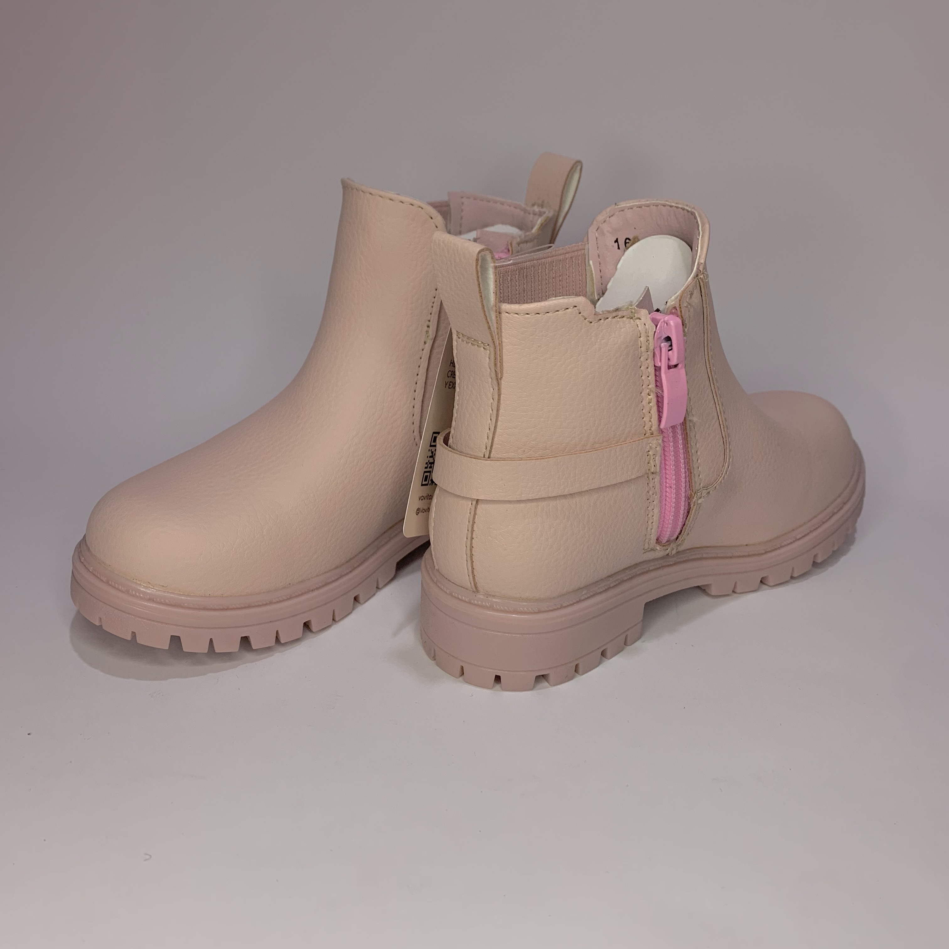Botines rosados para niña VAVITO