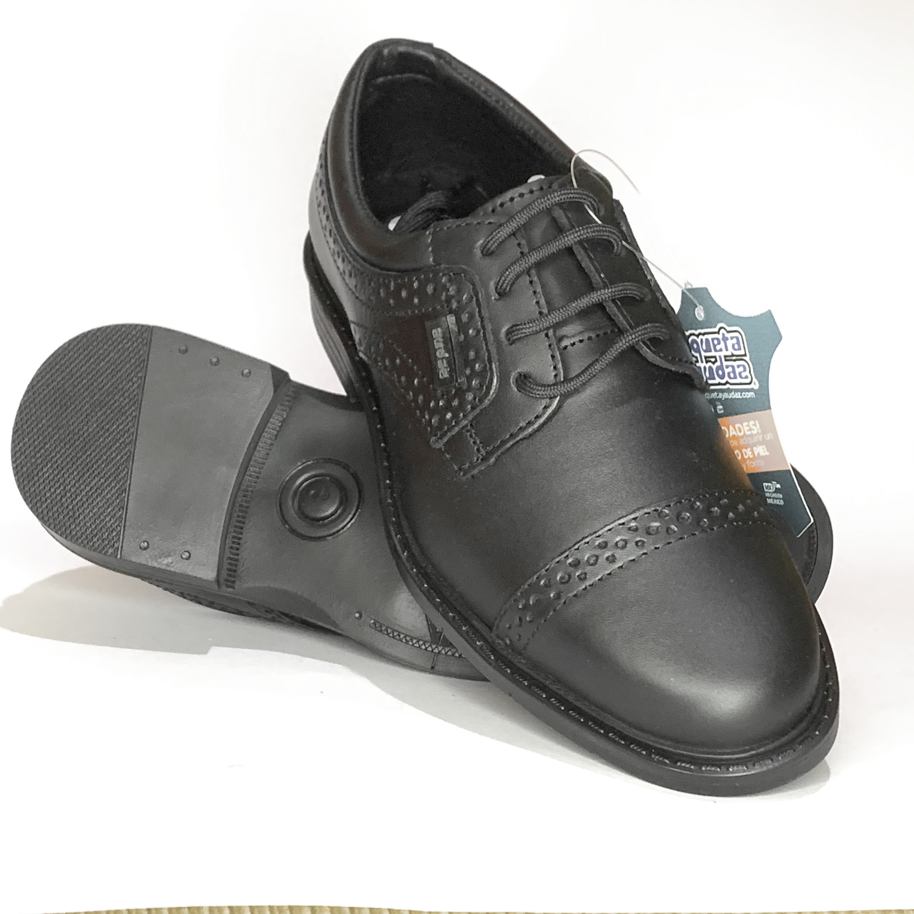 Zapatos Escolares de Piel para Niño AUDAZ