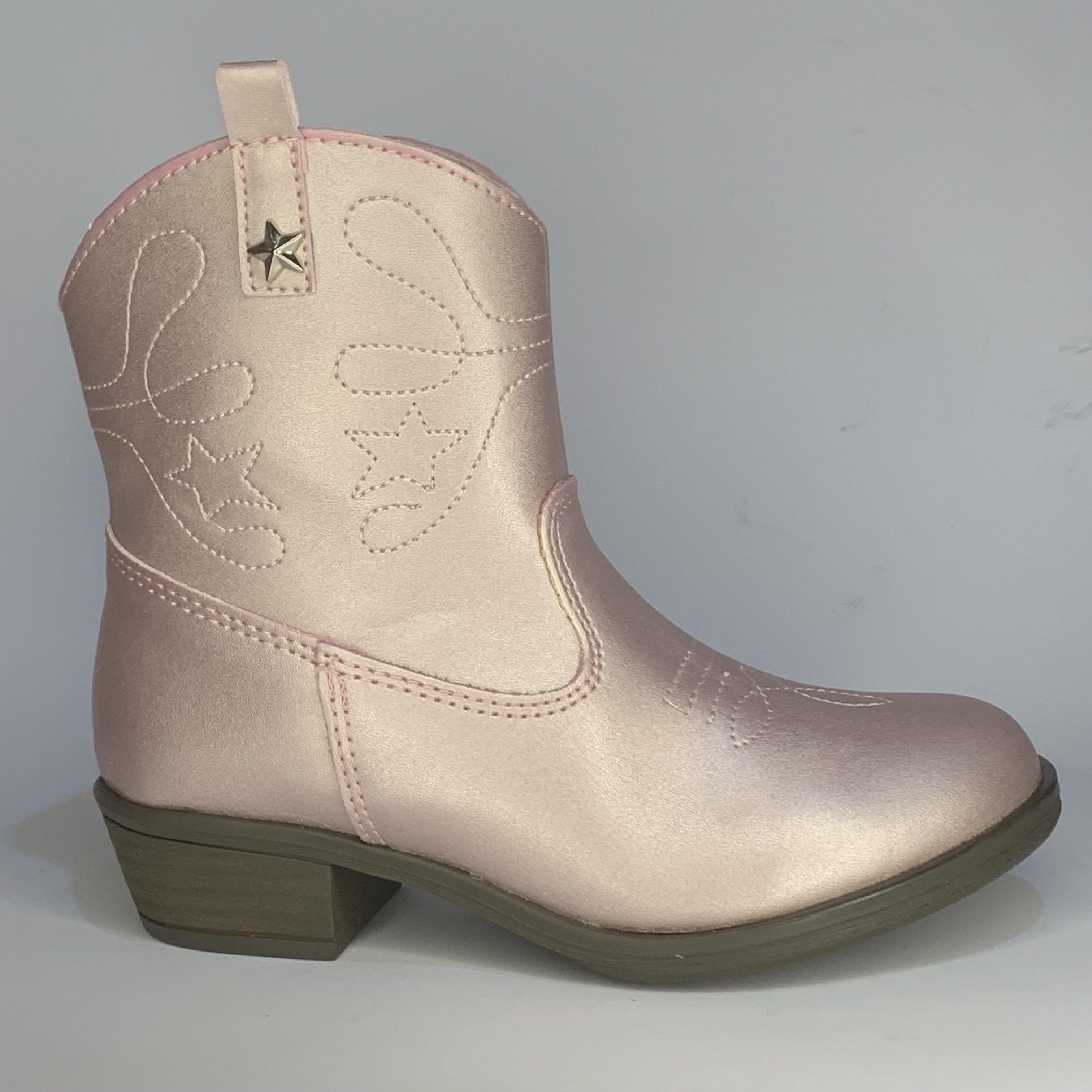 Botas vaqueras rosas para niña JAKUNA