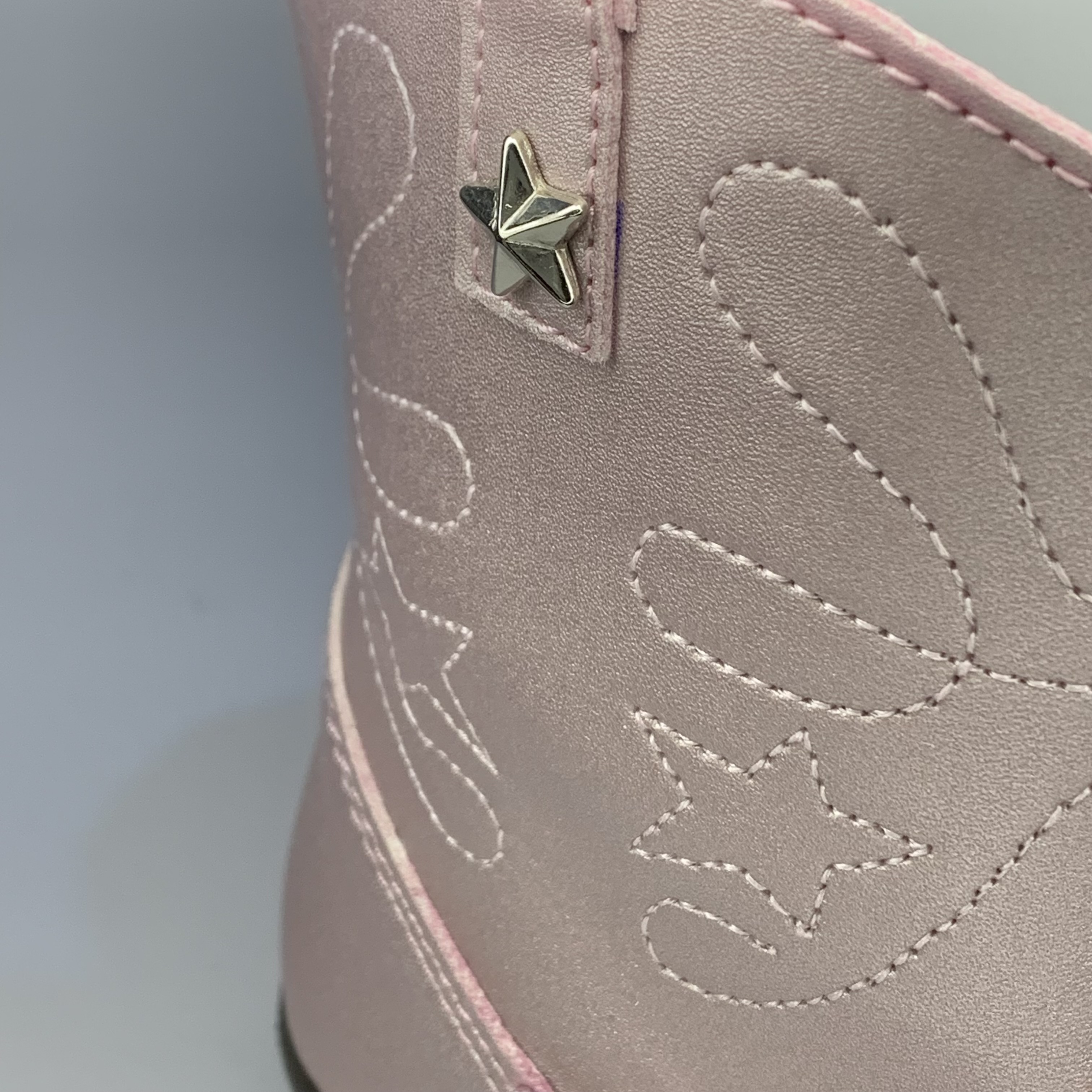 Botas vaqueras rosas para niña JAKUNA