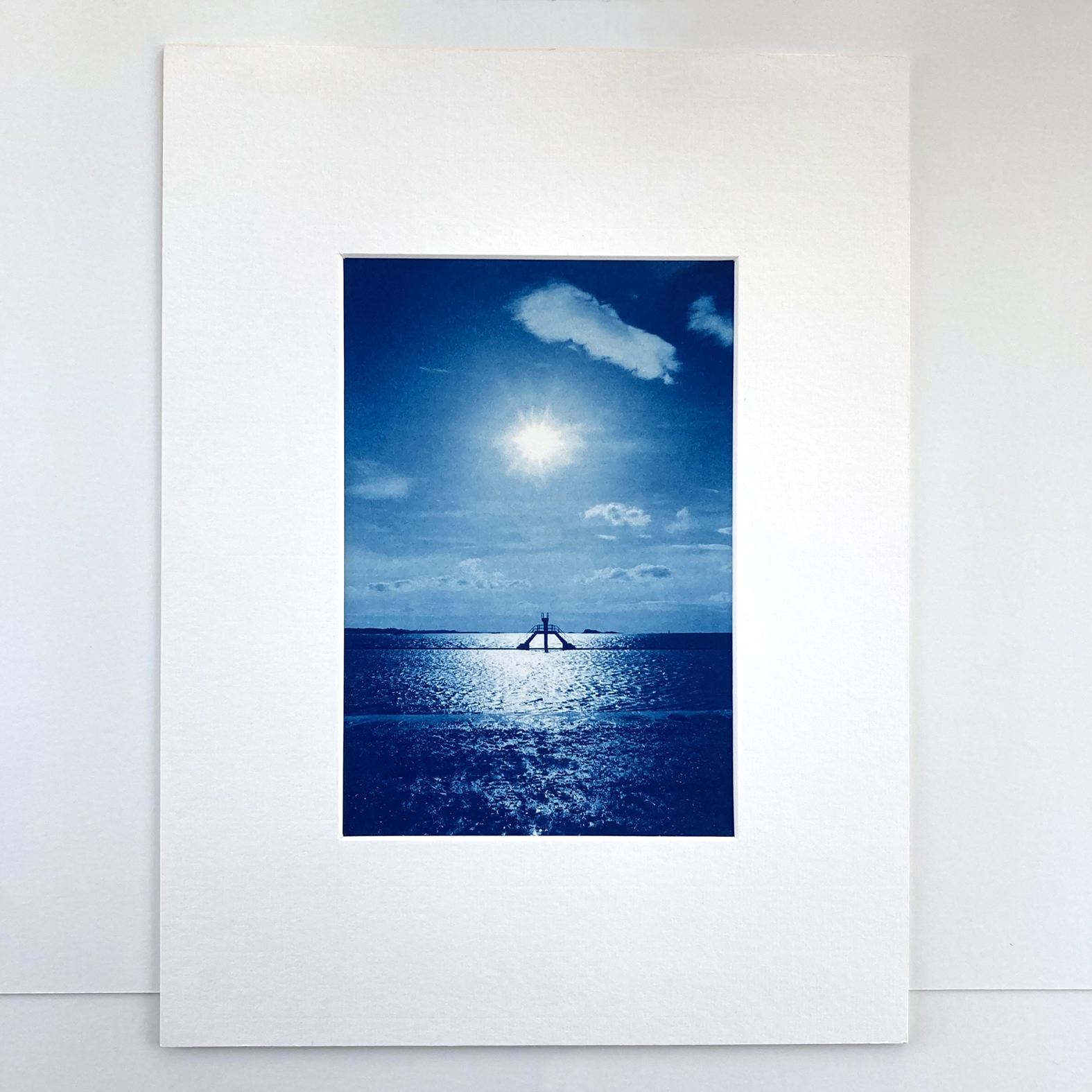 Cyanotype Le plongeoir
