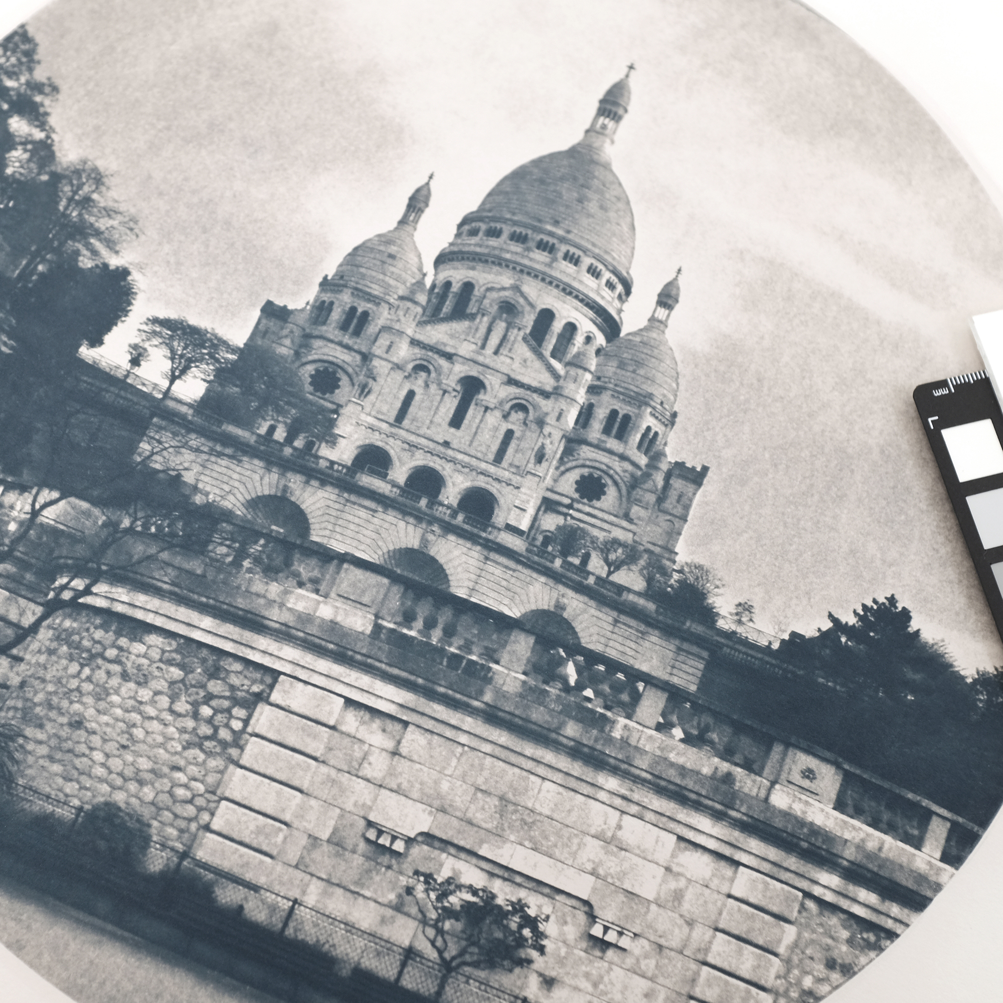 Cyanotype Le Sacré-Coeur, Paris, France