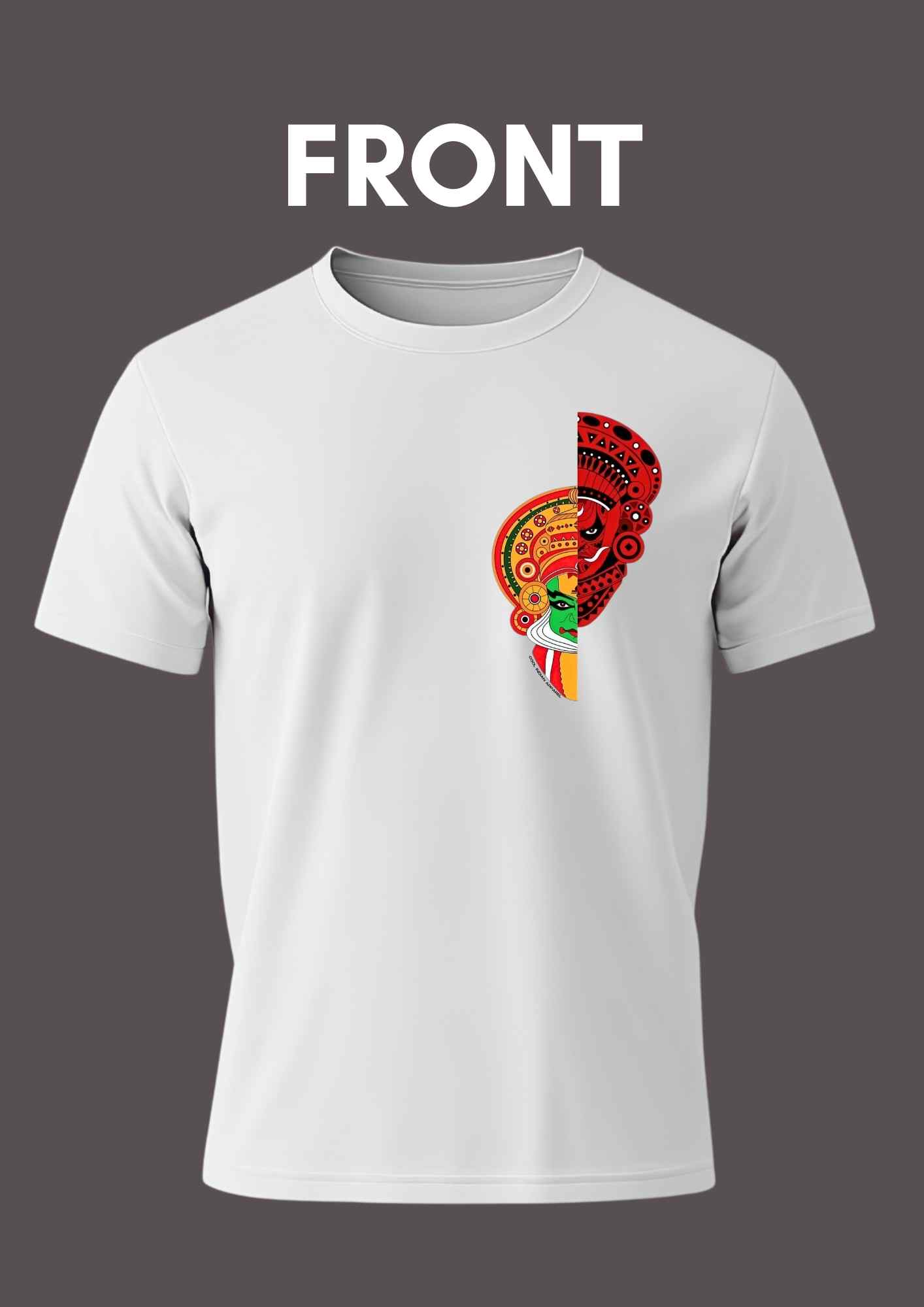 Kathakali and Theyyam Graphic Unisex T-Shirt