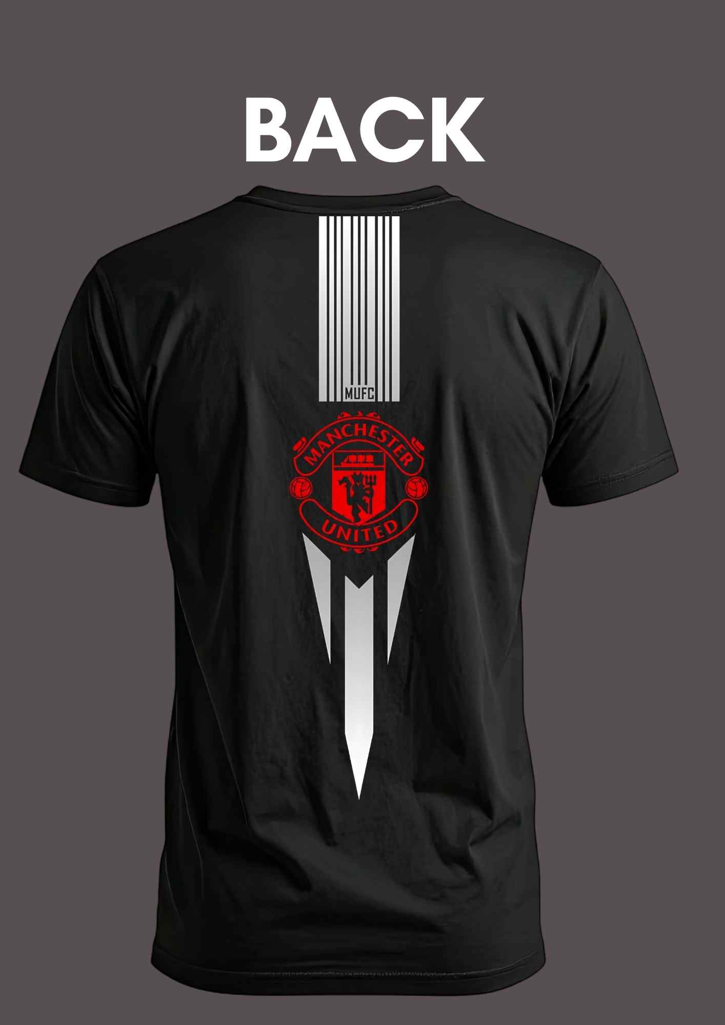 Man U Themed Graphic T-Shirt
