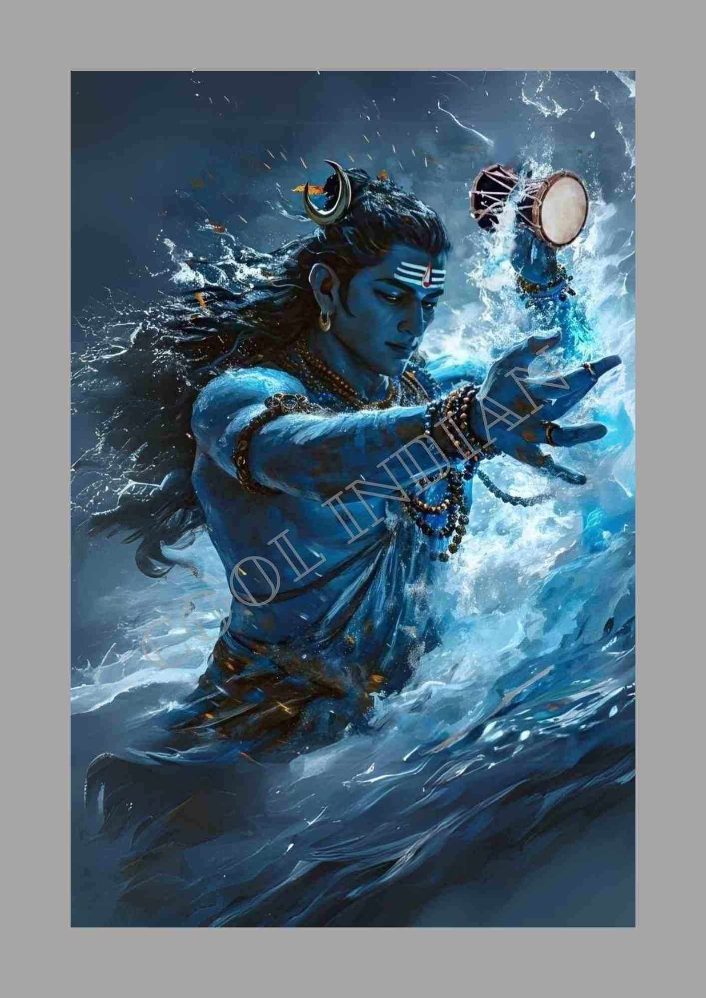 Shiva Modern Wall Art