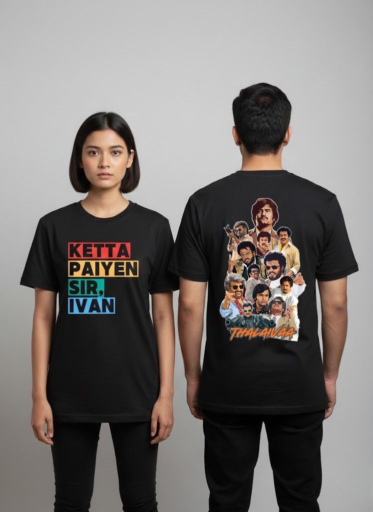 Rajni Thalaivar Unisex Graphic T-Shirt