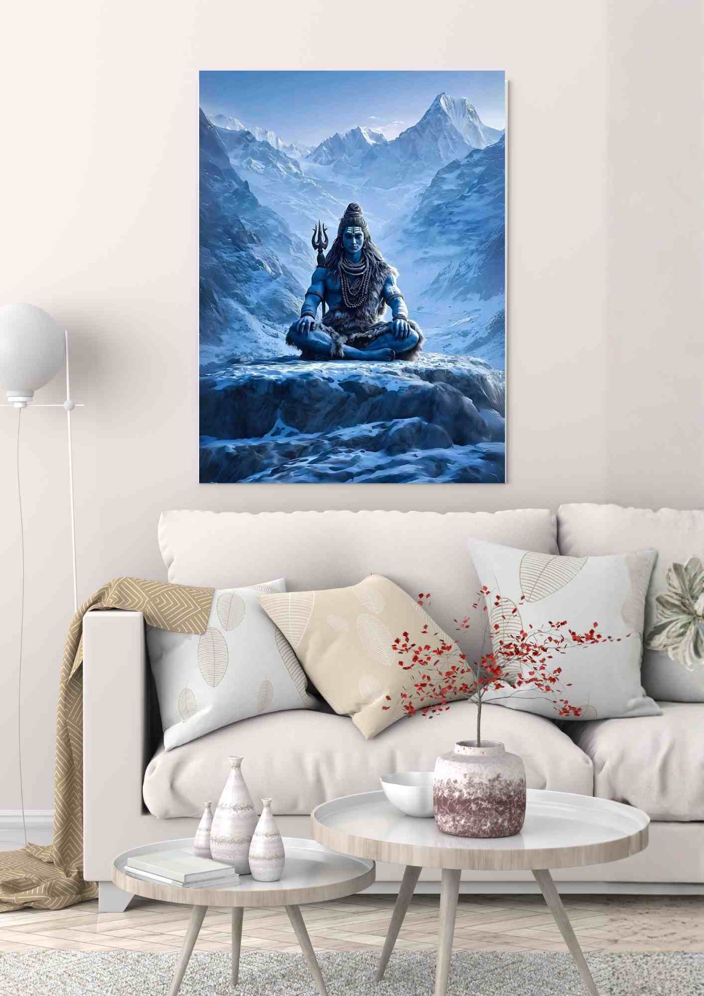 Lord Shiva Wall Art Canvas