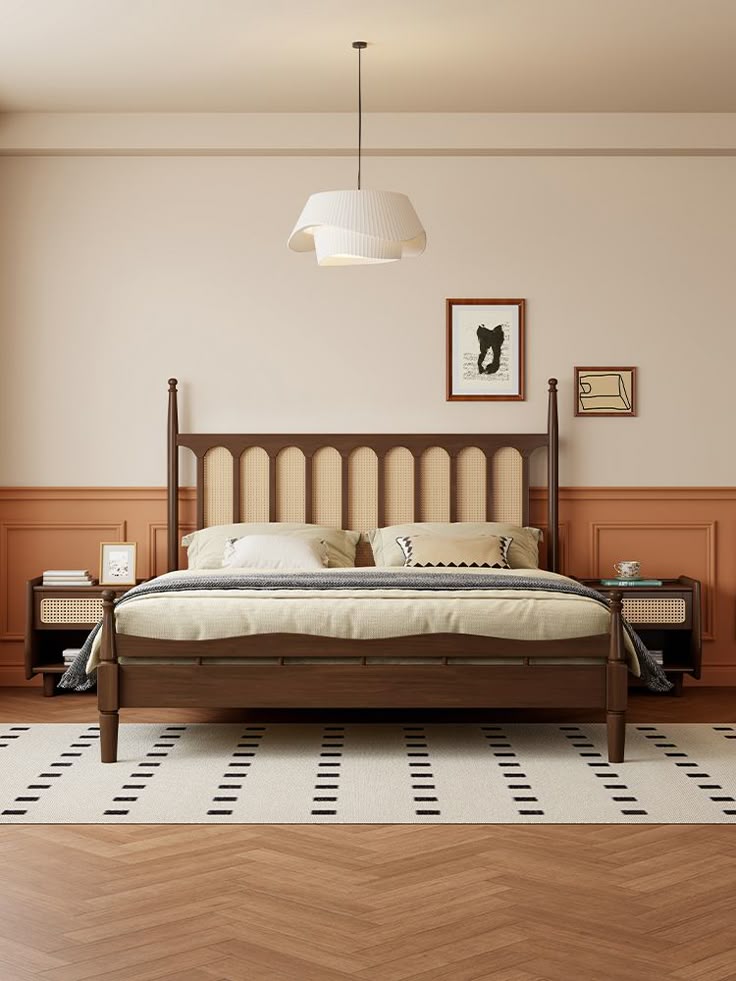 Elegant Wooden Bed Frame
