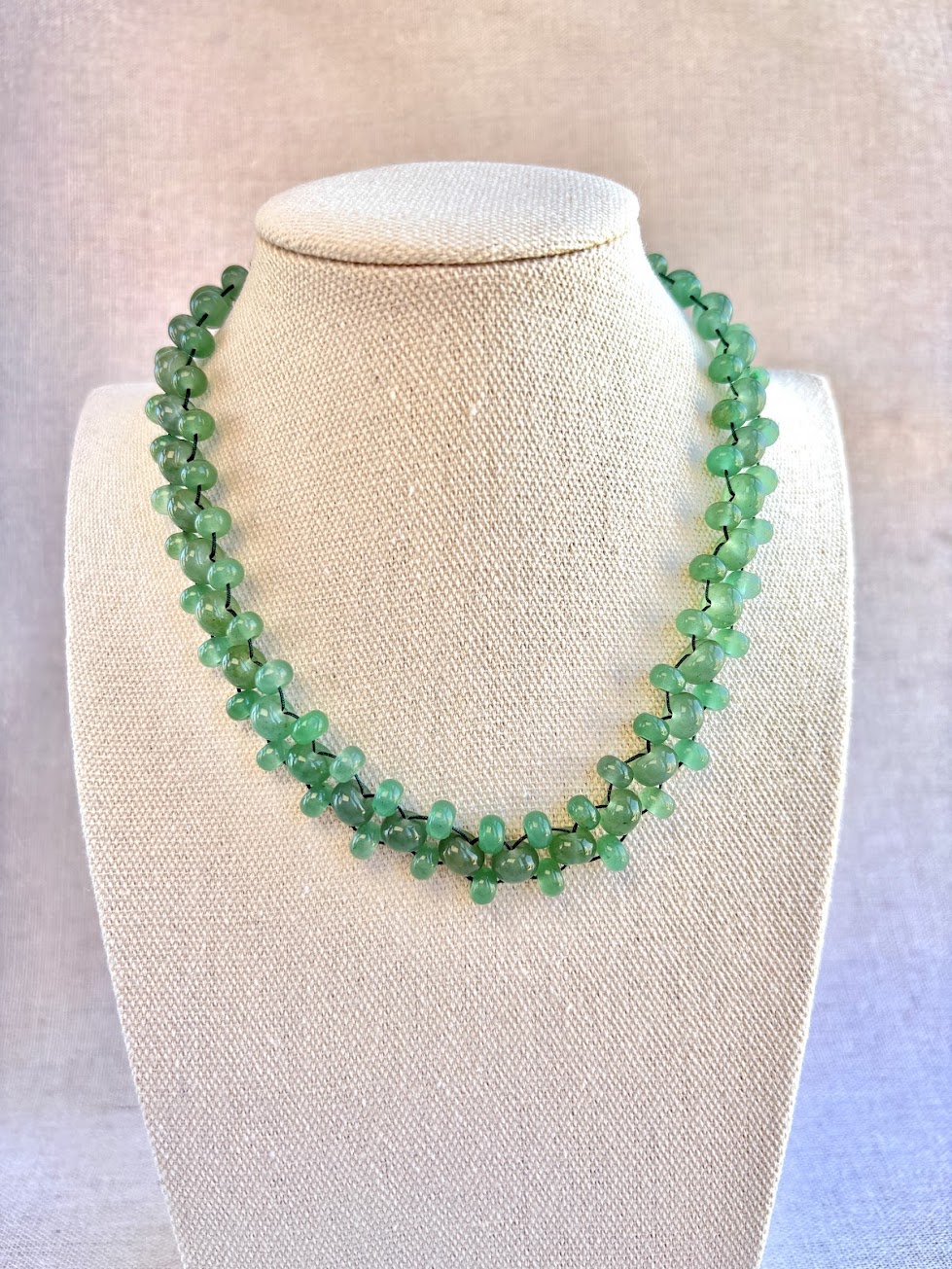 Green Aventurine Beaded Necklace