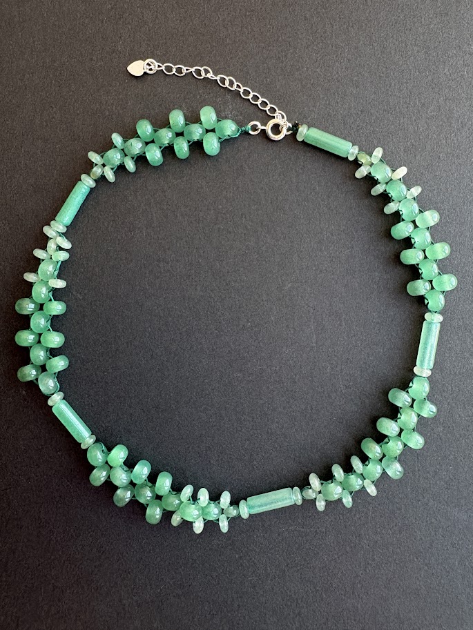 Green Aventurine Beaded Necklace