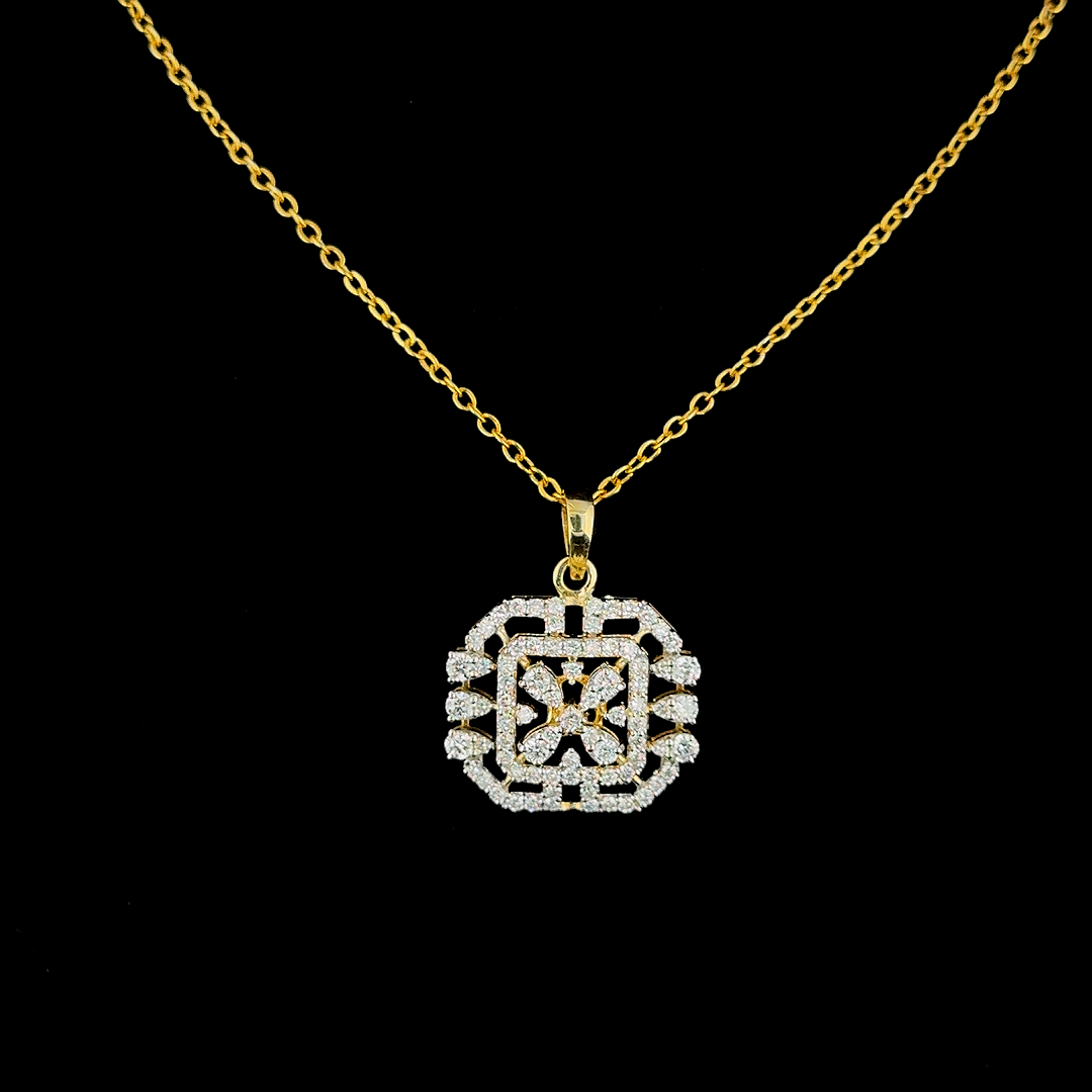 Gold Pendant Necklace
