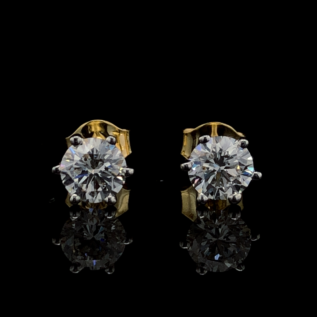 Diamond Stud Earrings