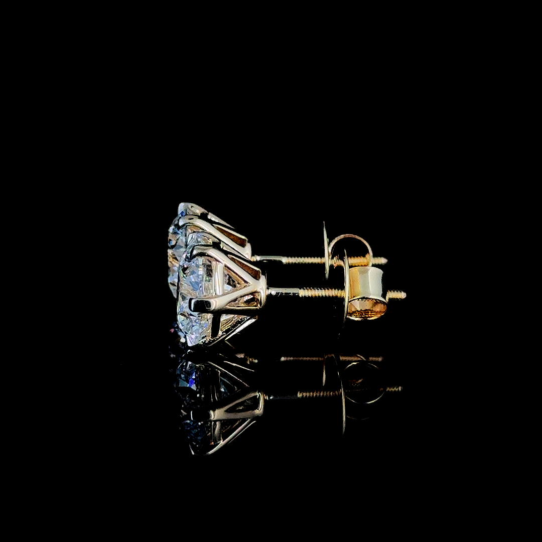 Diamond Stud Earrings