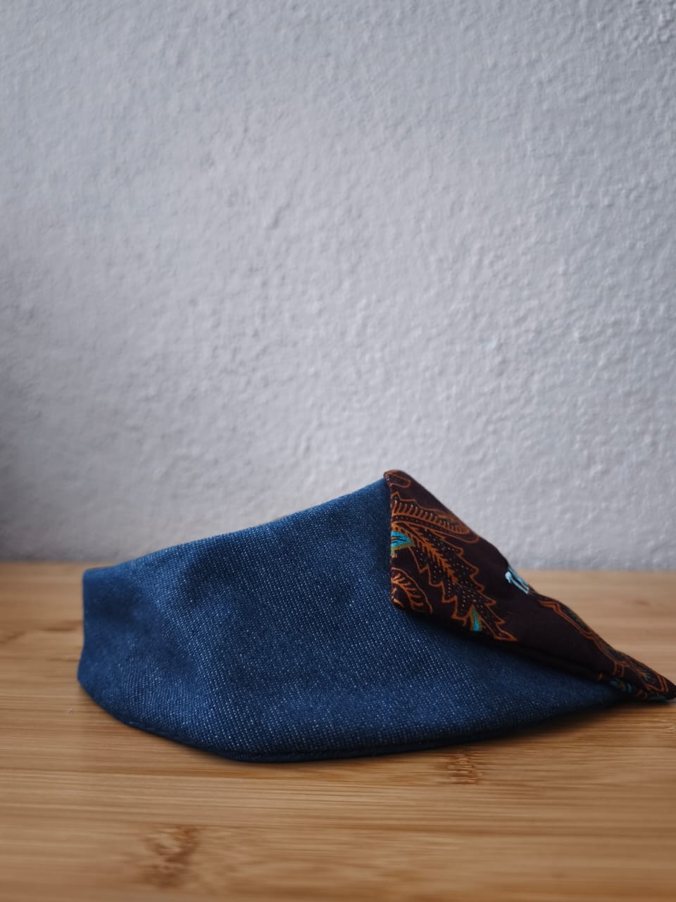 Denim x Batik Pet Bandana