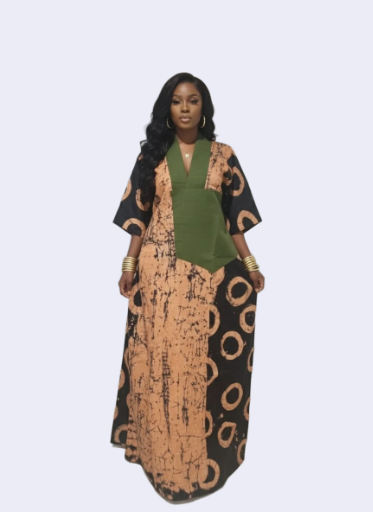 OBI DI YA Boubou Dress