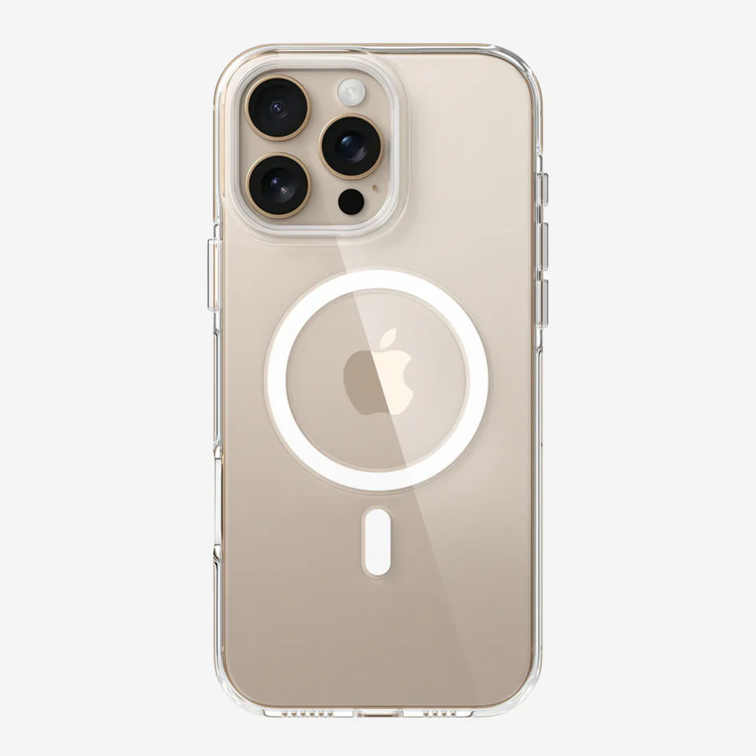 CASEOGEN Ultra-Clear TPU Case for iPhone 16 Pro – Shockproof Corners, UV Anti-Yellow Coating, Slim & Lightweight Design