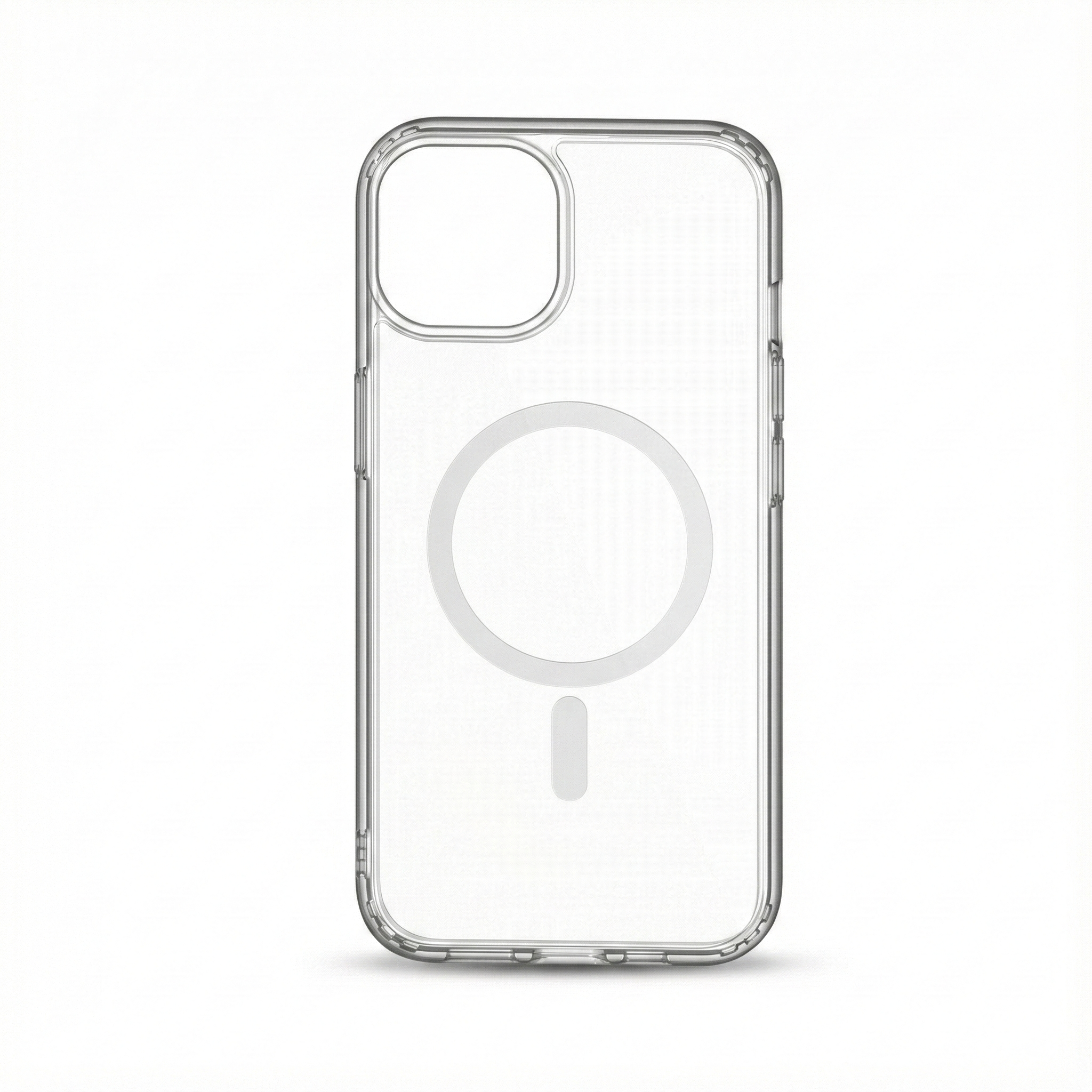 CASEOGEN Ultra-Clear TPU Case for iPhone 15 Plus – Shockproof Corners, UV Anti-Yellow Coating, Slim & Durable Design