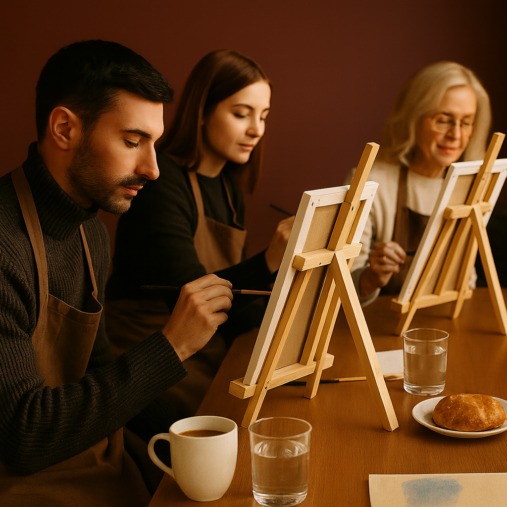 Tapymas akrilu 40x40