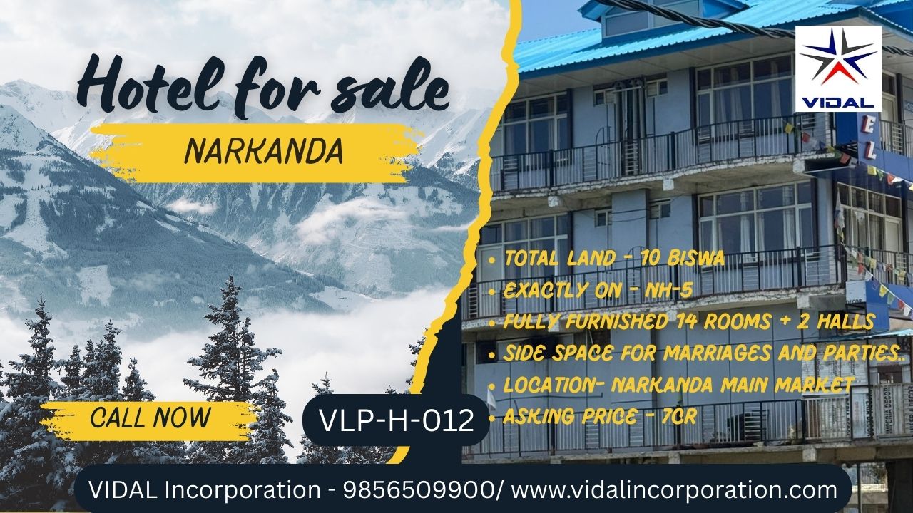 Hotel for sale in Narkanda