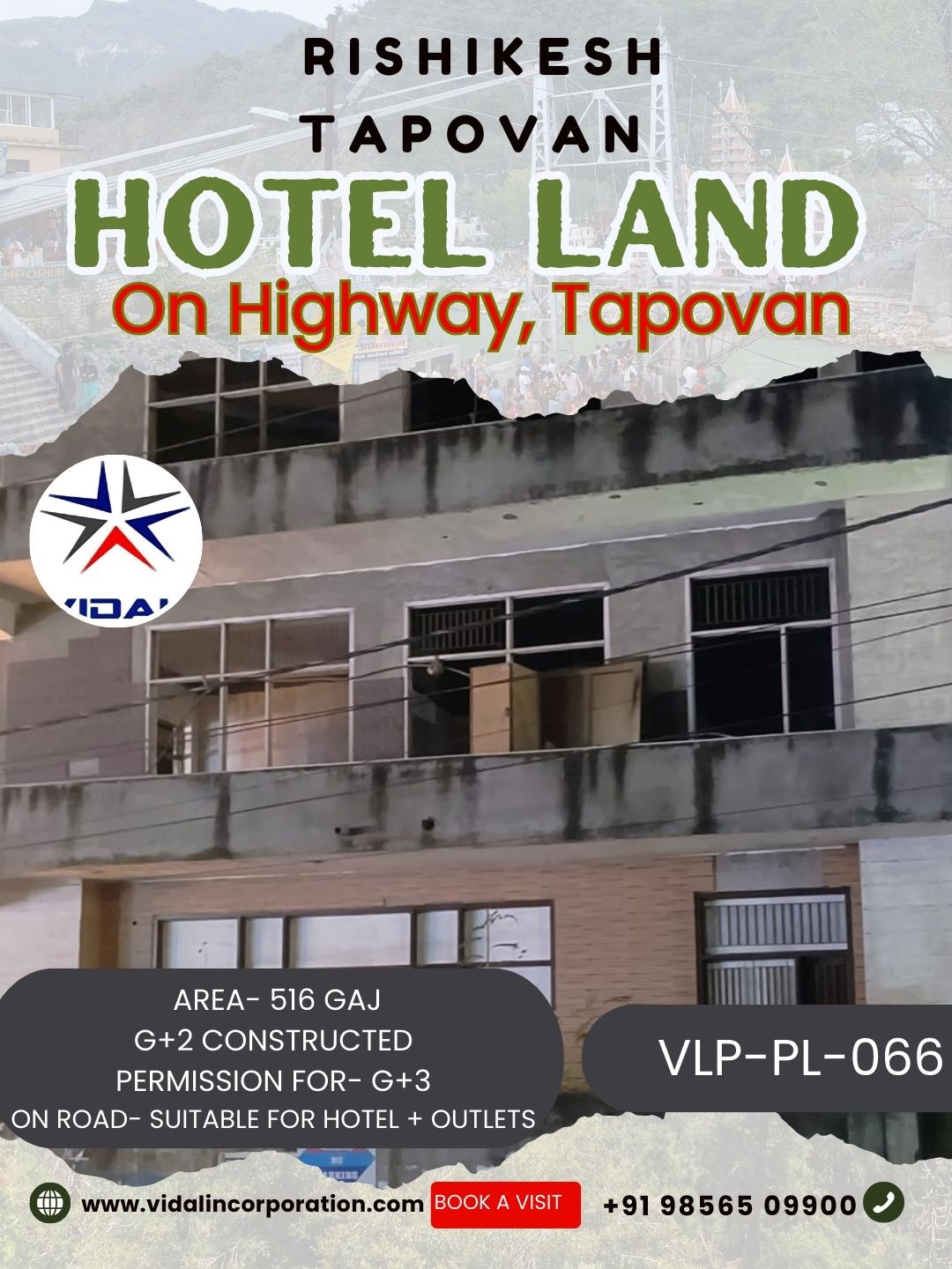 Hotel Land on Highway, Tapovan