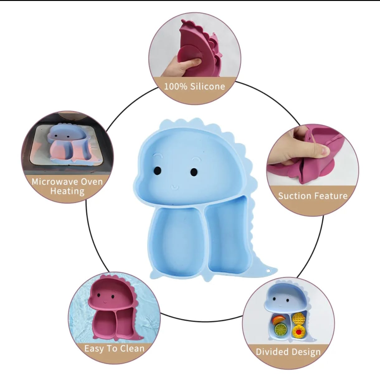 Kids Silicon Table Set 