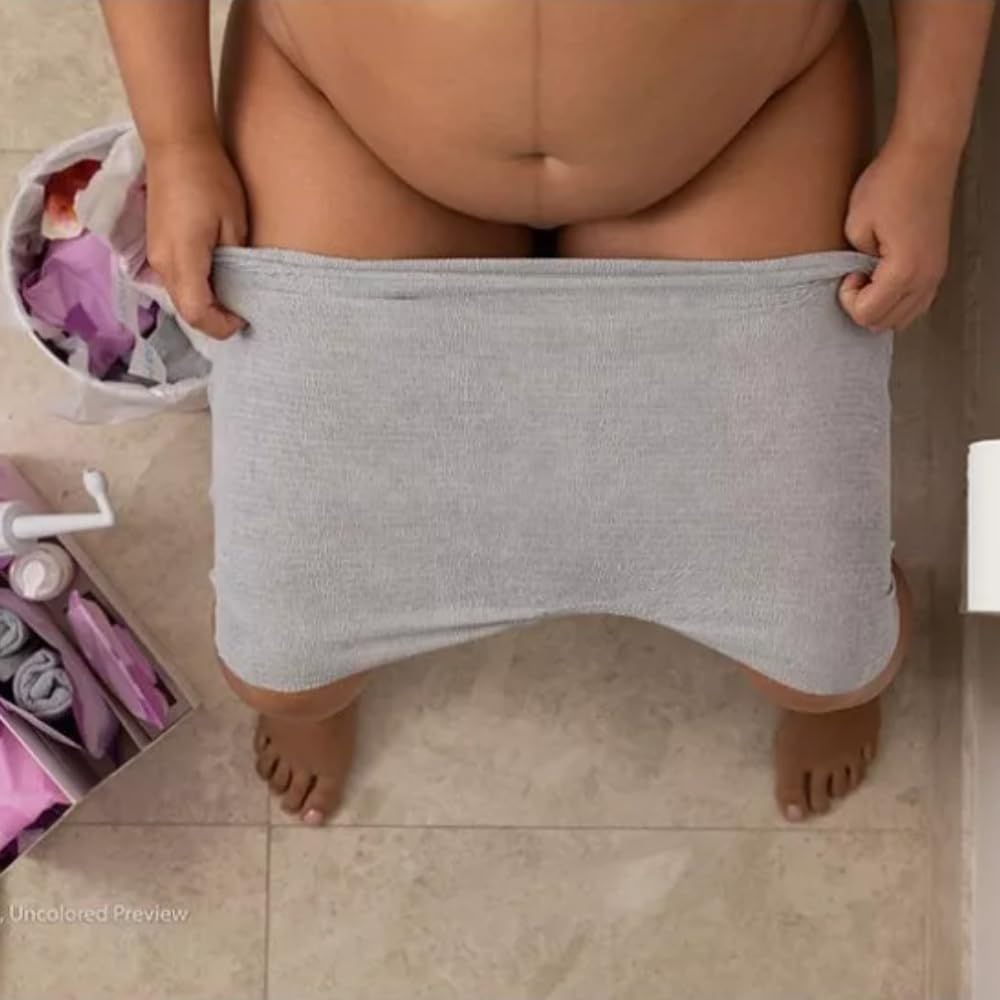 Postpartum Underwear, Disposable Boyshort Panties, Seamless, Stretch Support, New Mom Essentials