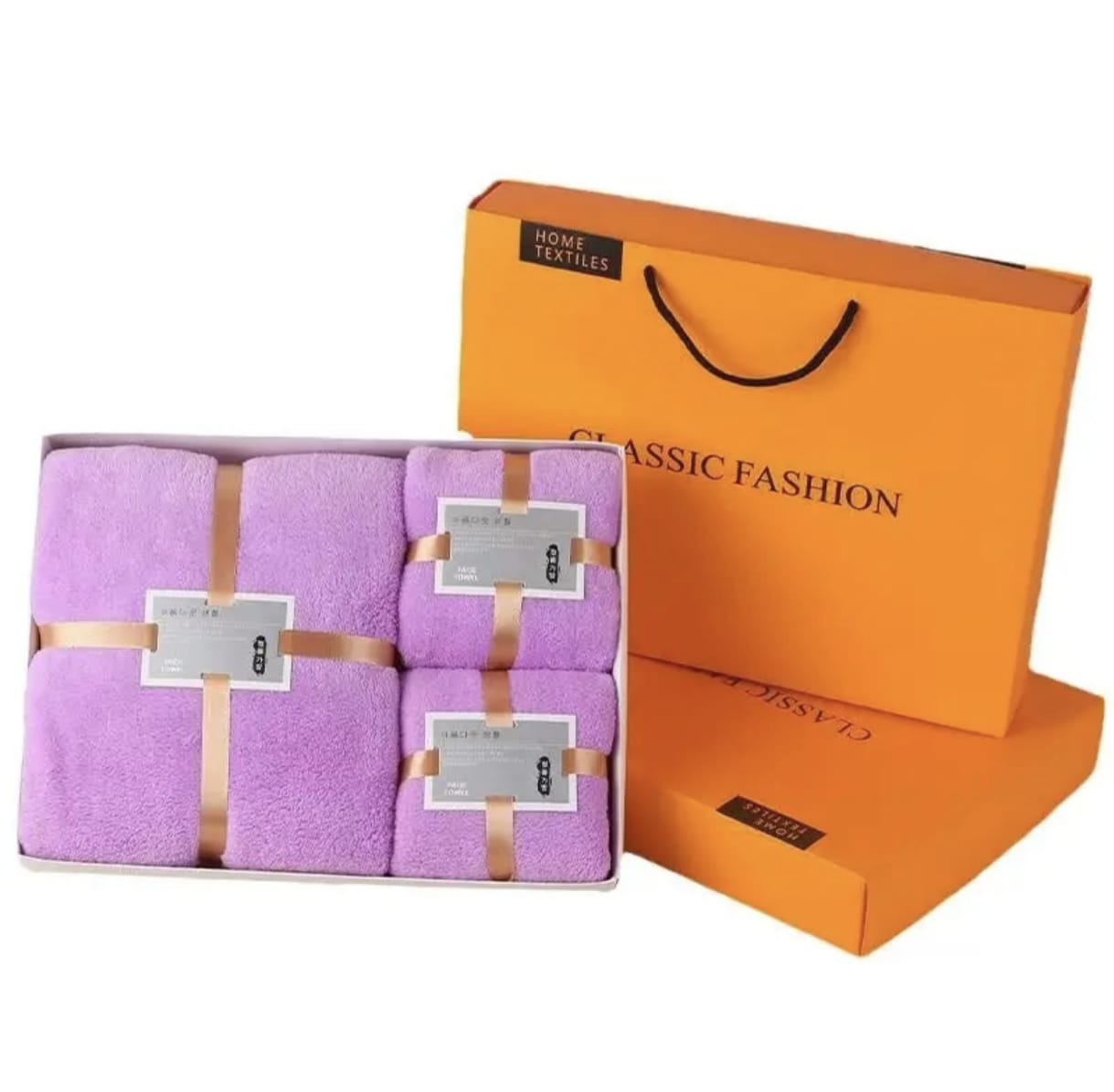 Coral Velvet  Microfiber Bath Towel Set 3- Pieces / Baby, Beach bath Towel