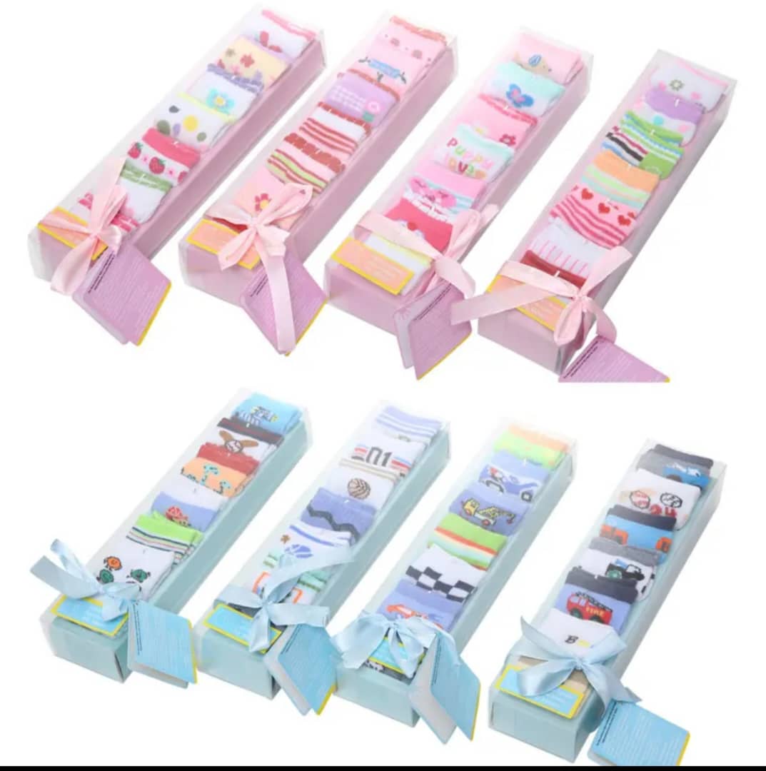Newborn Breathable and Sweat-absorbent Cotton Socks