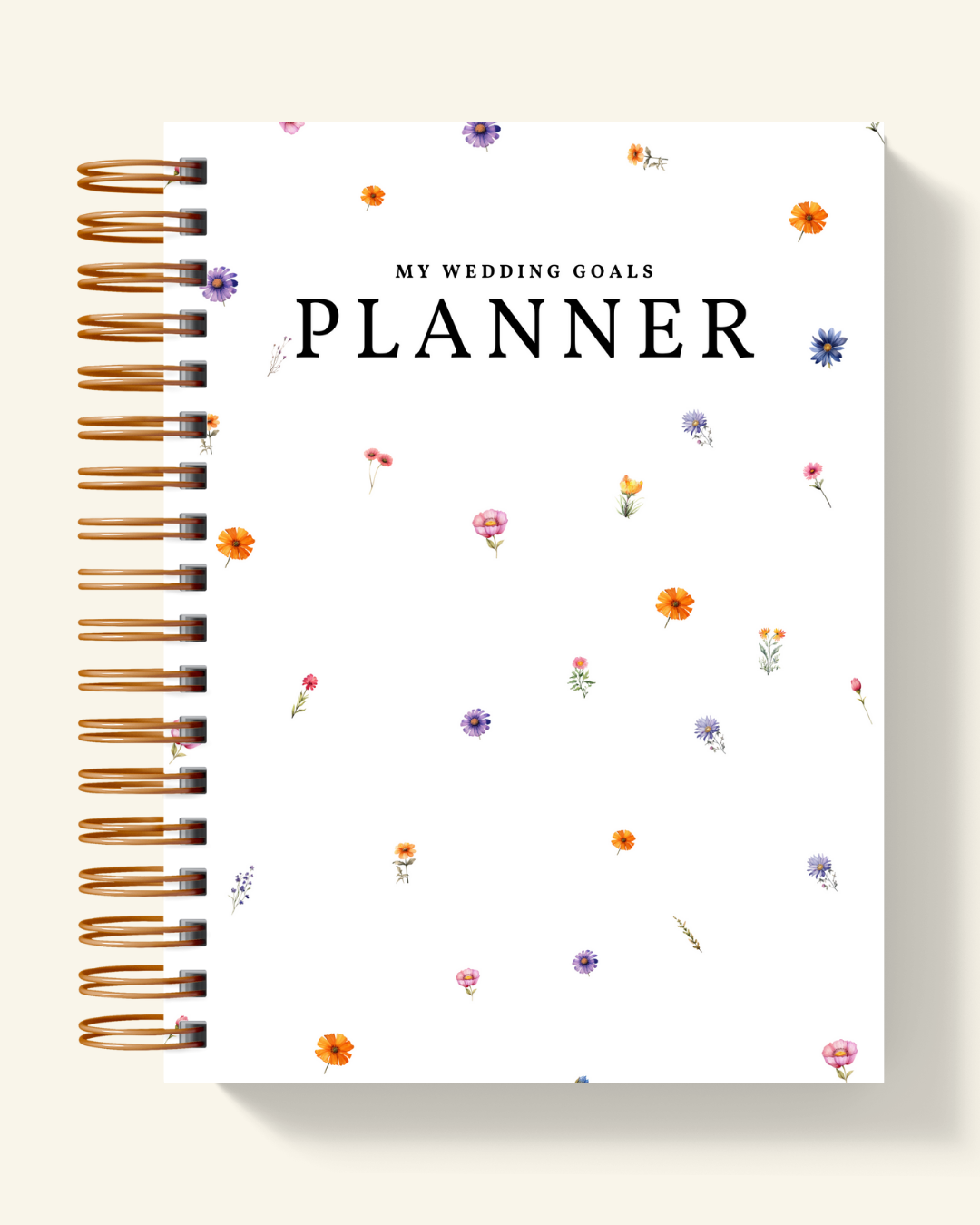 My Wedding Goals 300+ Pages Planner (A5 & A4 Sizes)