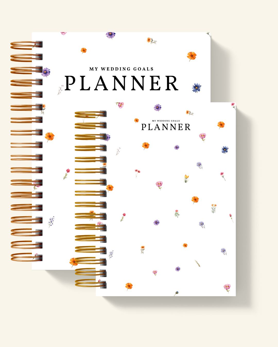 My Wedding Goals 300+ Pages Planner (A5 & A4 Sizes)