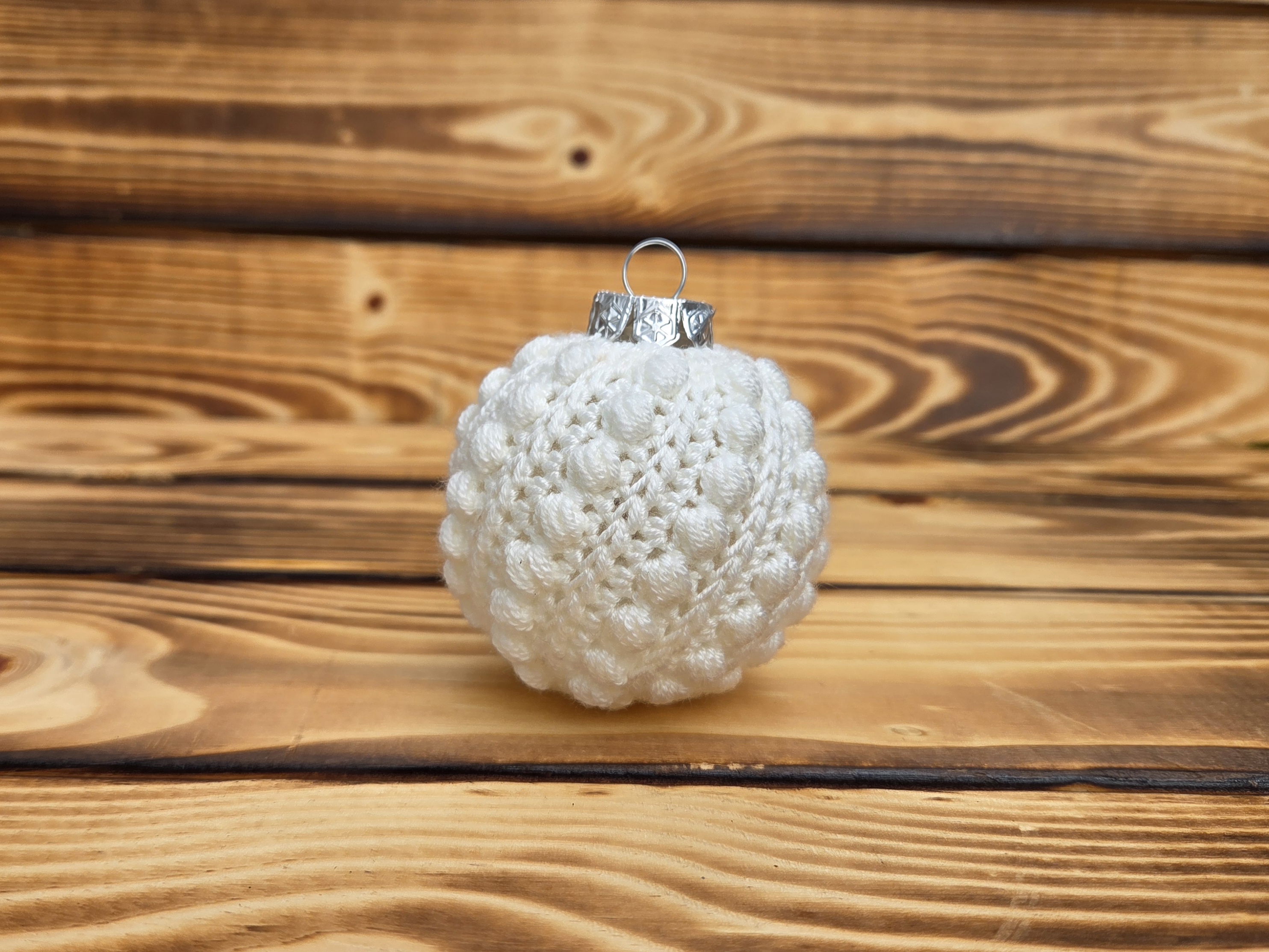PATTERN Bella Twirly Bauble Ornament Cover 
