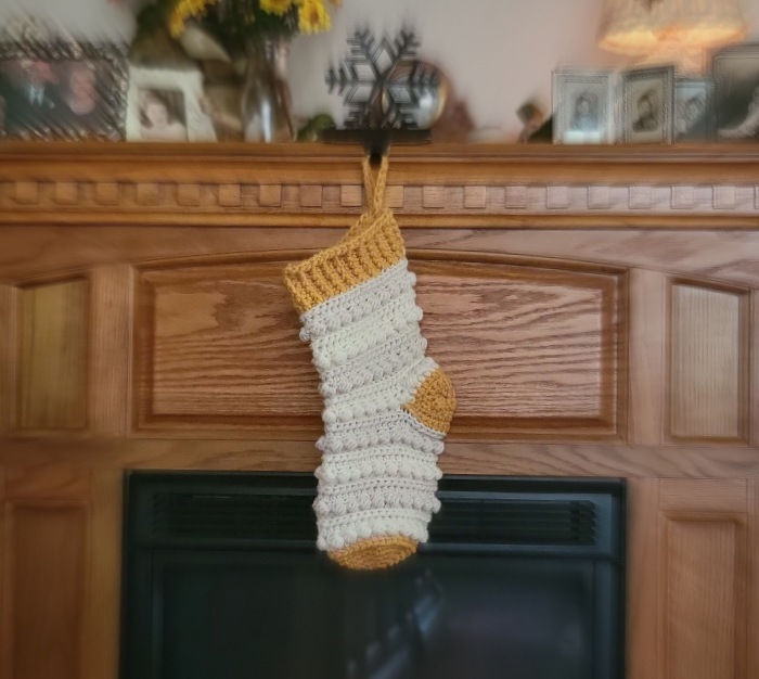 Bella Stitch Striped Stocking, 