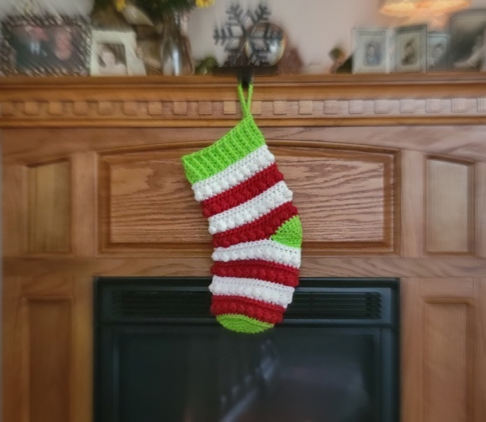 Bella Stitch Striped Stocking, 