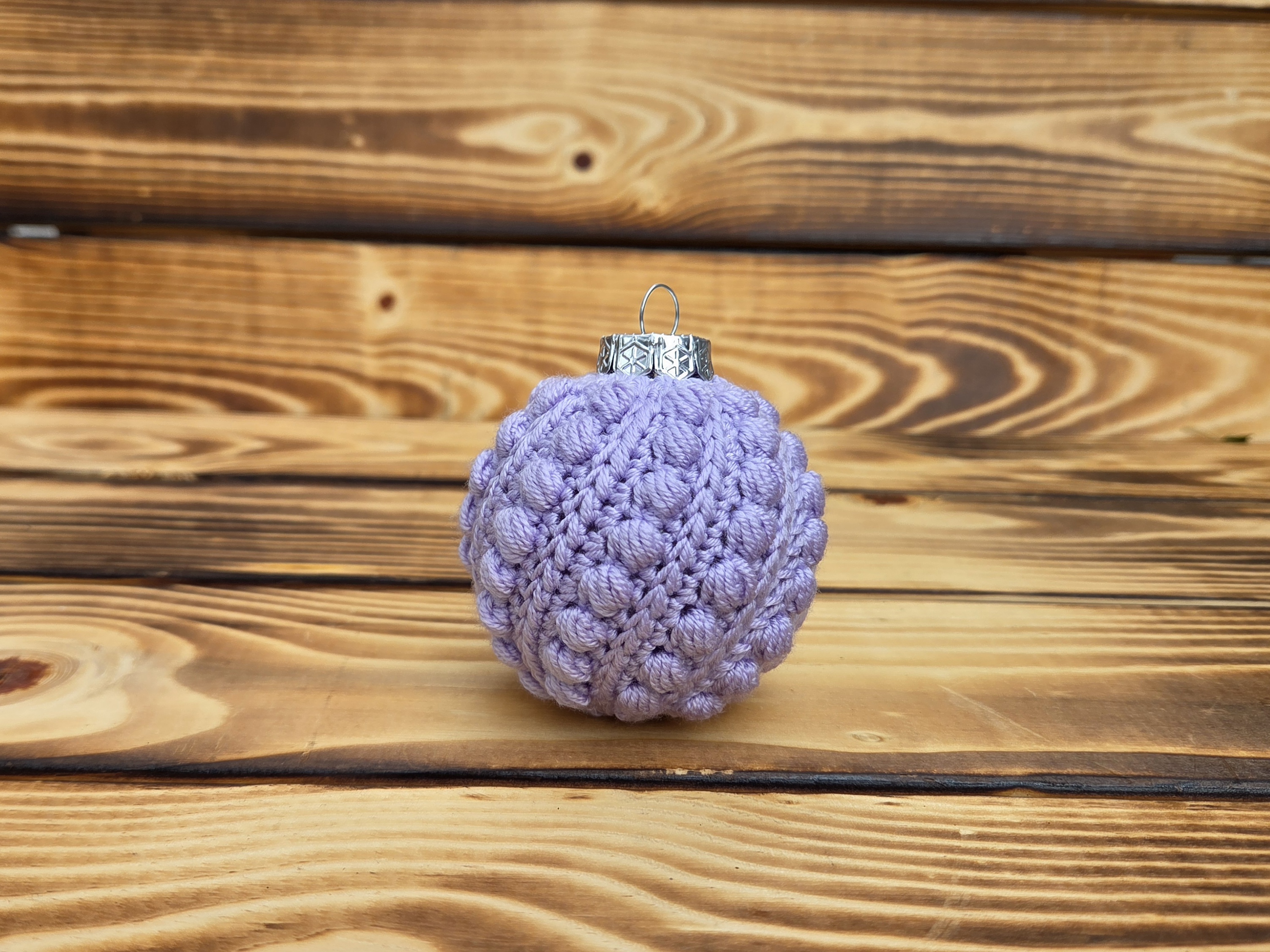 PATTERN Bella Twirly Bauble Ornament Cover 