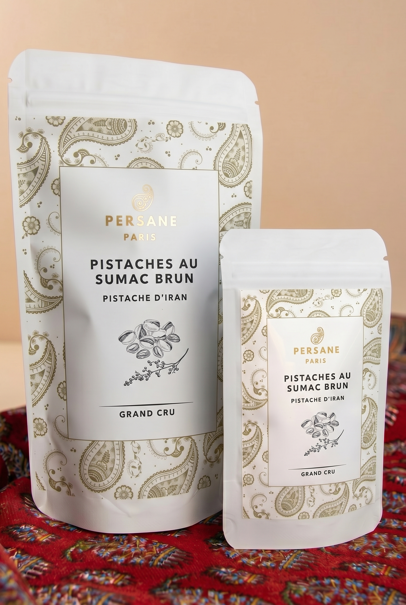 Pistaches au sumac brun