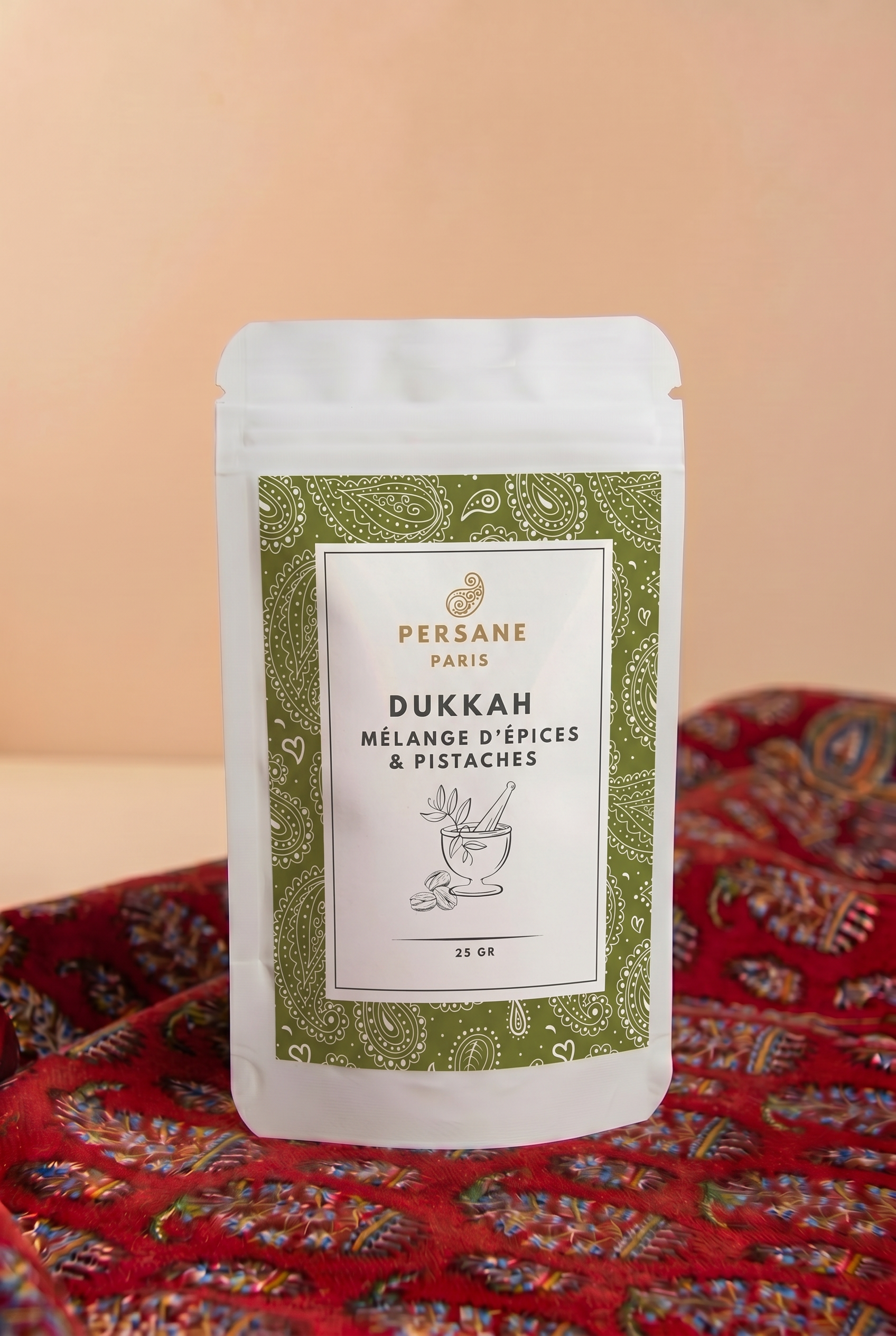 Dukkah aux pistaches