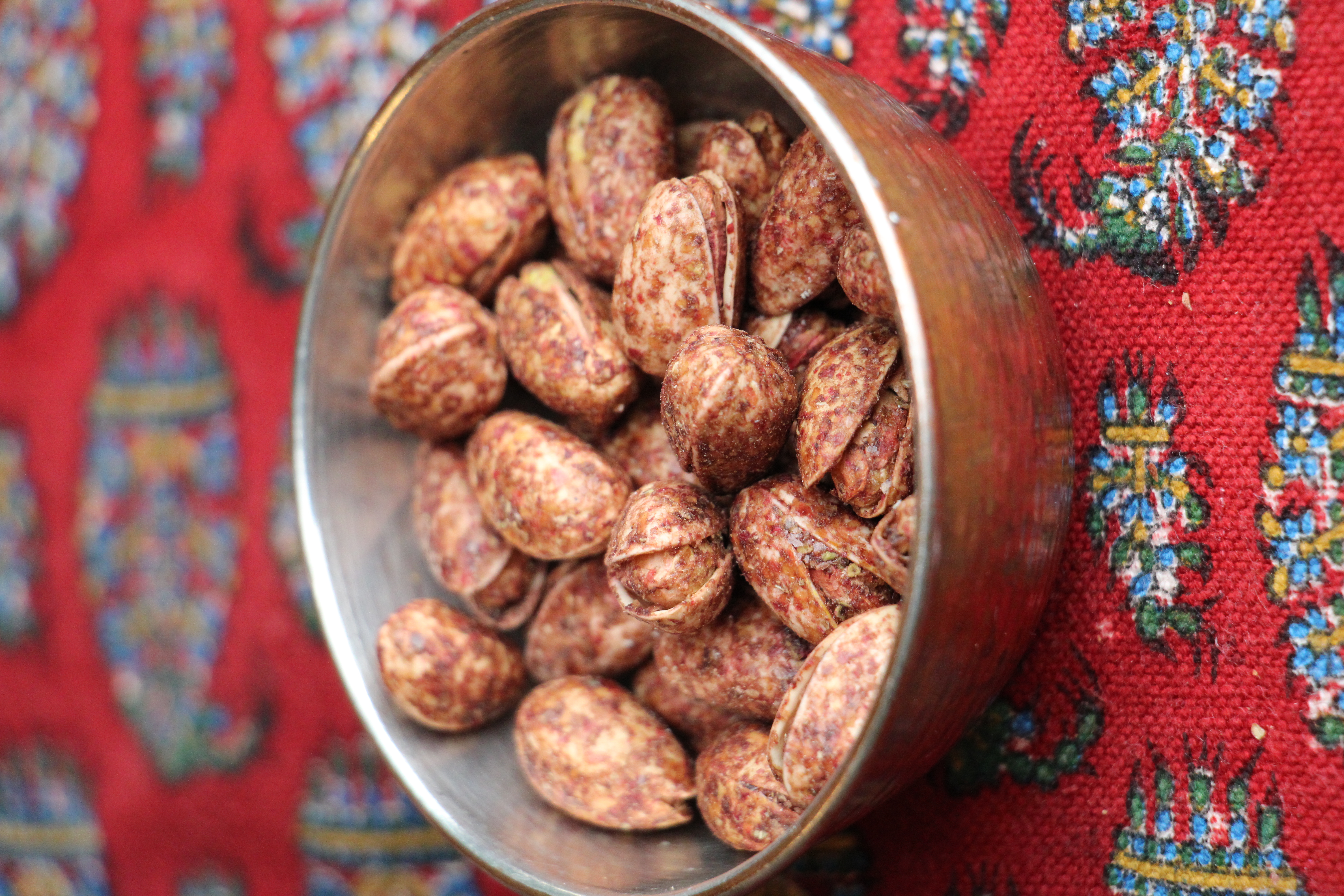 Pistaches au sumac brun