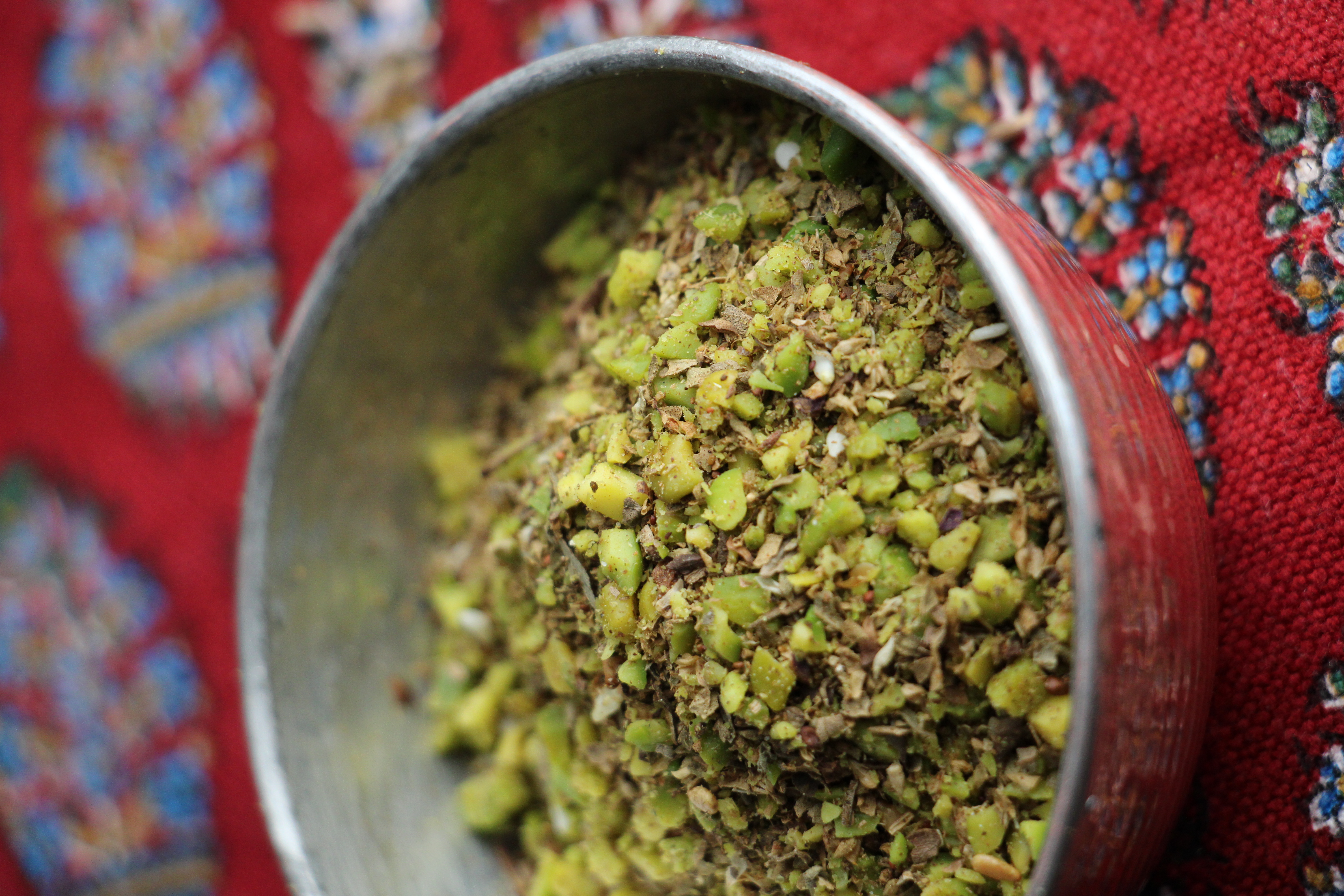 Dukkah aux pistaches