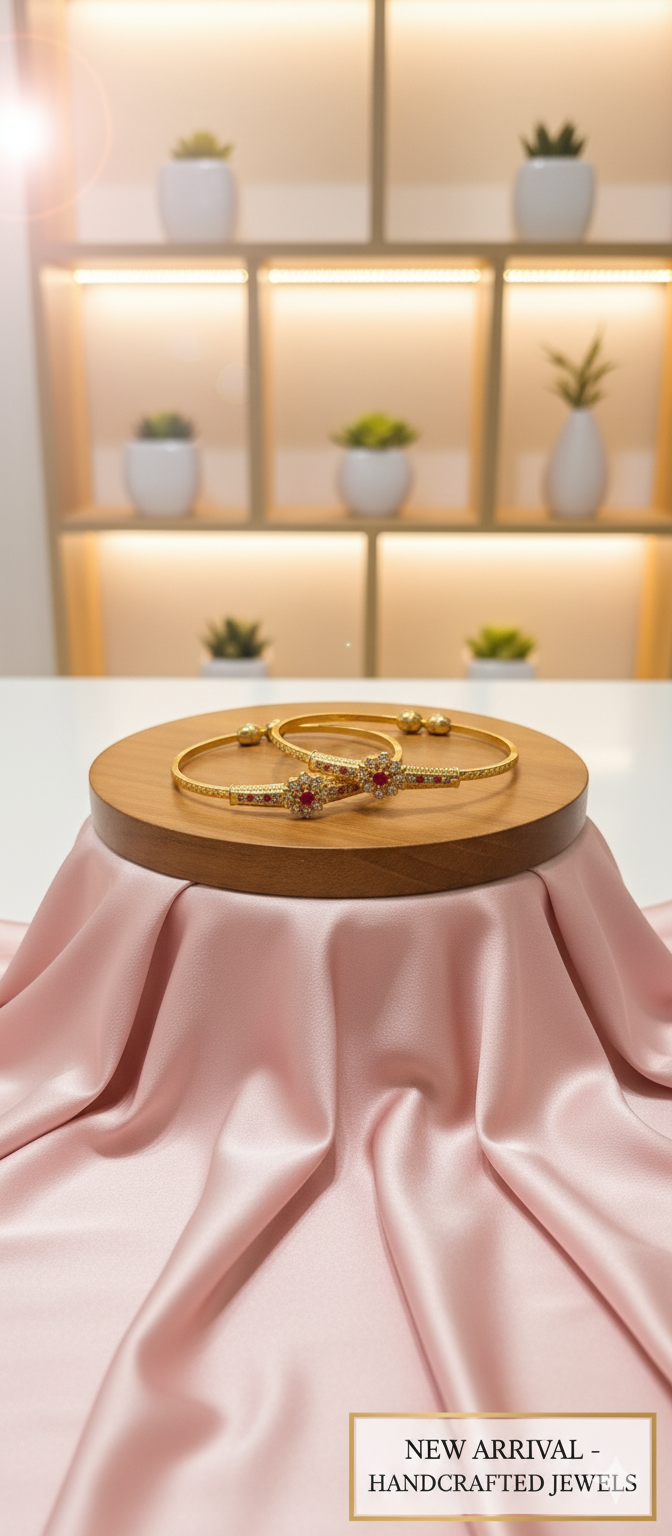 Elegant 24KGold Plated Braclet Pack of 2