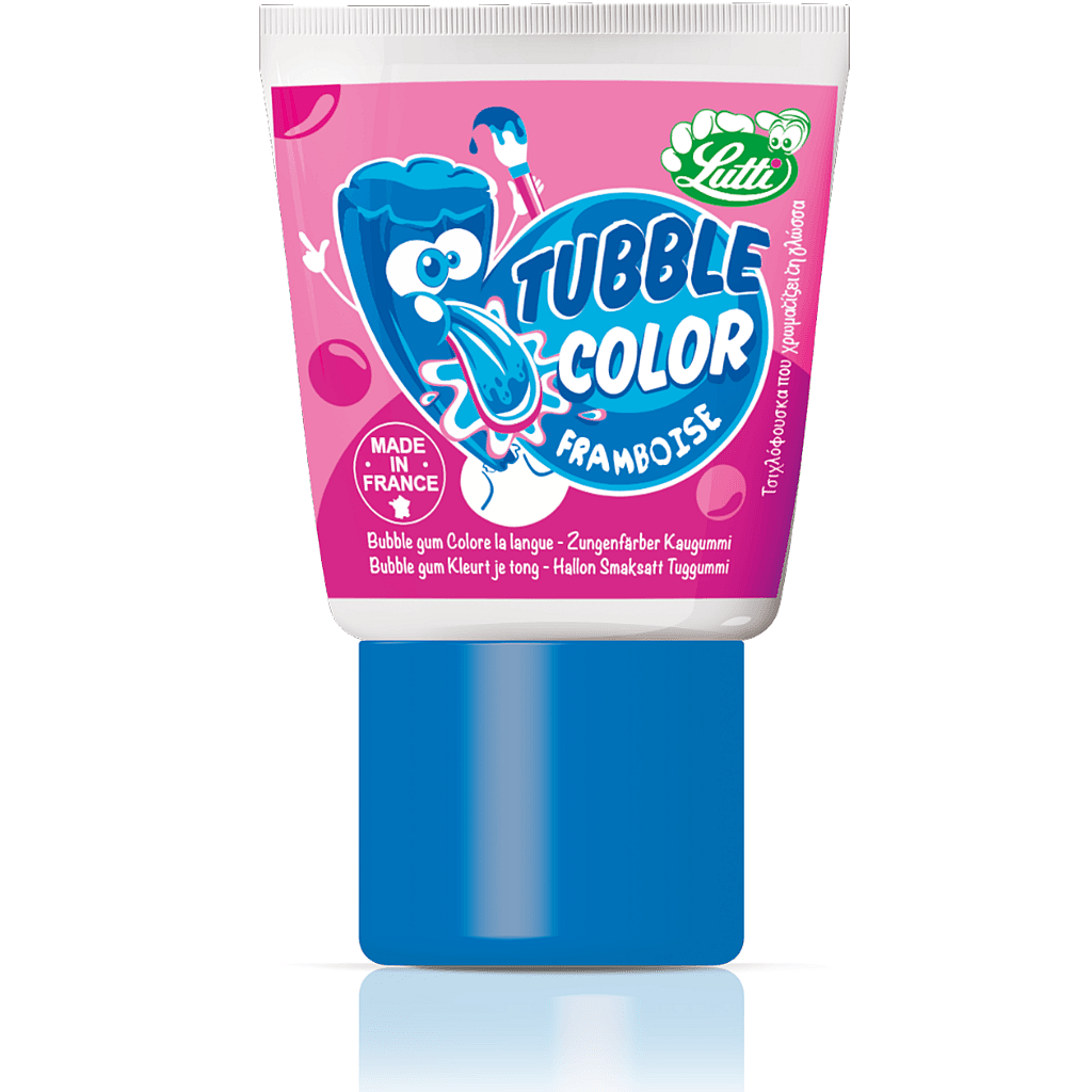 Kramtomoji guma TUBBLE GUM (RASPBERRY), 35g