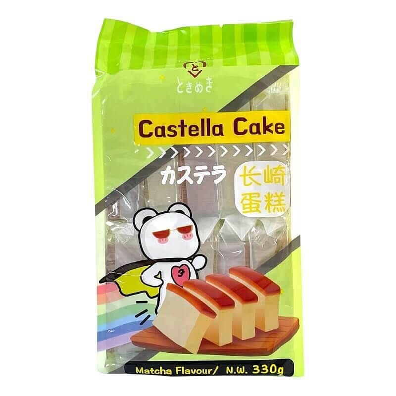 Pyragėliai TOKIMEKI CASTELLA (MATCHA), 330g