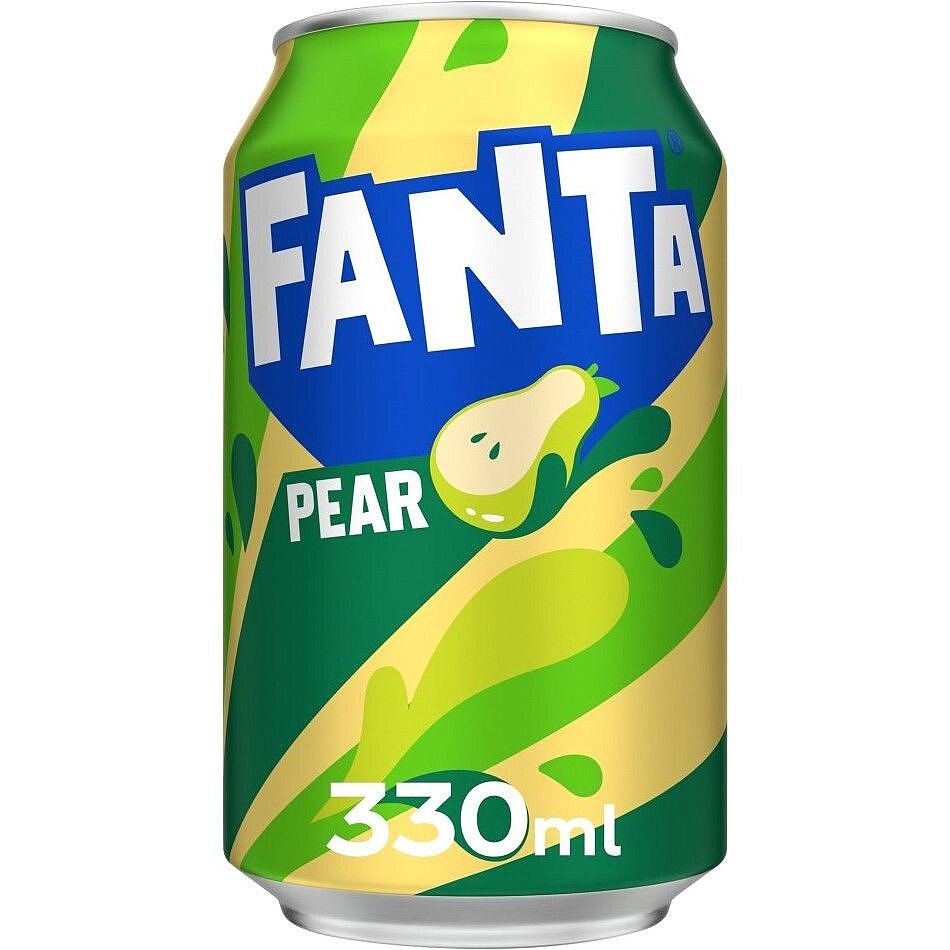 Gazuotas gaivusis gėrimas FANTA (PEAR), 330ml