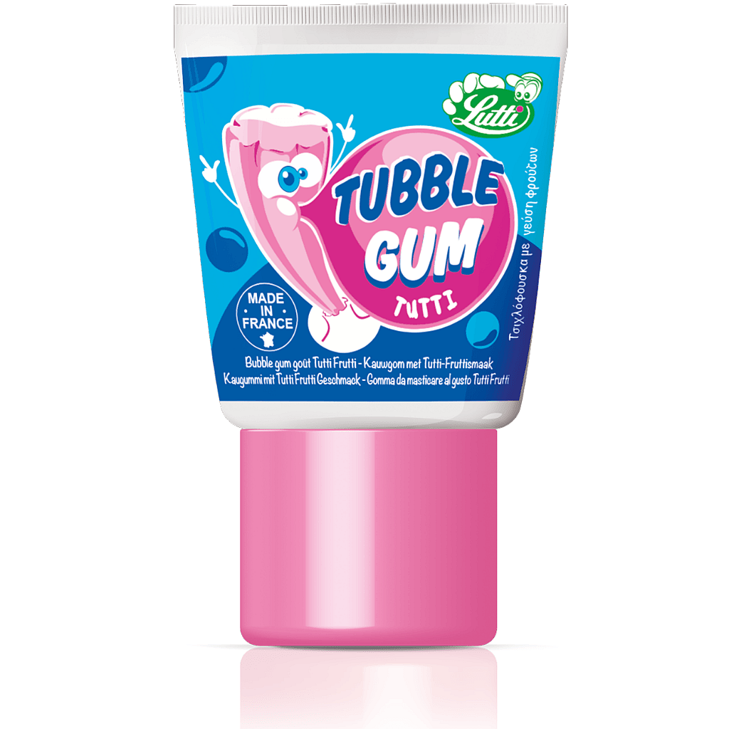 Kramtomoji guma TUBBLE GUM (TUTTI FRUTTI), 35g