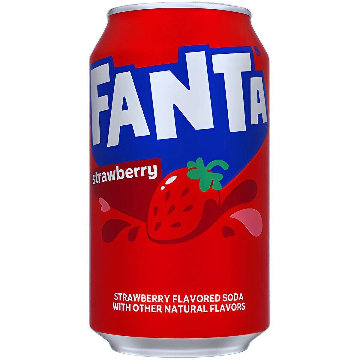 Gazuotas gaivusis gėrimas FANTA (STRAWBERRY), 355ml
