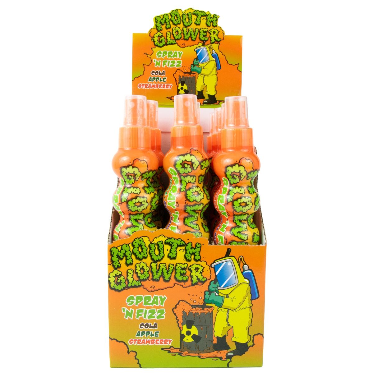 Purškiamas saldainis BIP MOUTH GLOWER SPRAY 'N FIZZ, 45ml