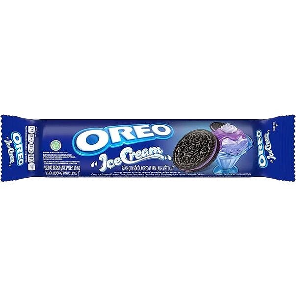 Sausainiai OREO (ICE CREAM BLUEBERRY), 119,6g