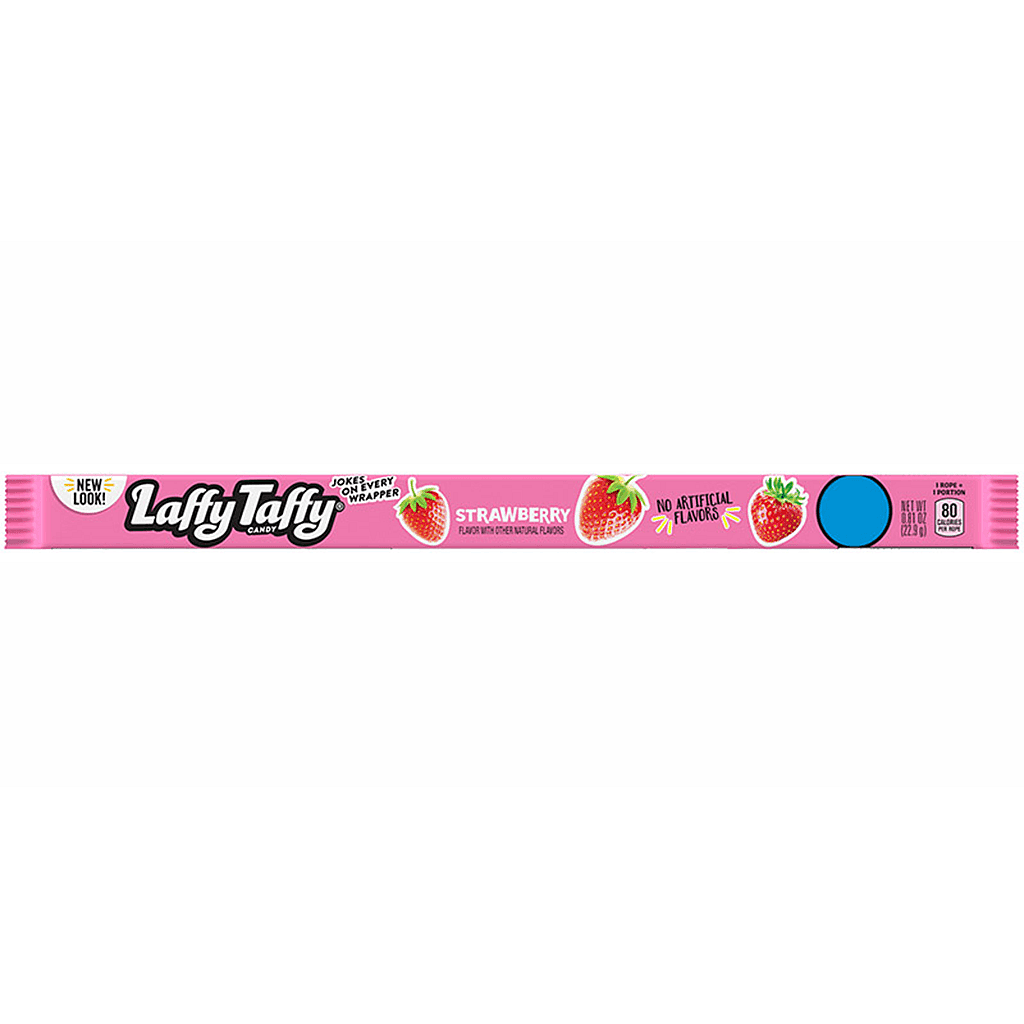 Kramtomas saldainis LAFFY TAFFY (STRAWBERRY), 23g