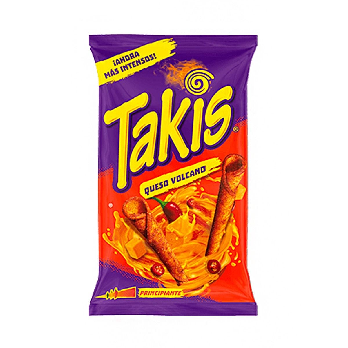 Kukurūzų traškučiai TAKIS (QUESO VOLCANO), 90g